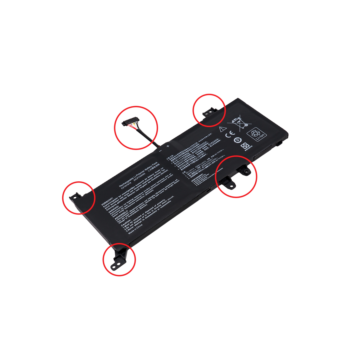 BATTDEPOT C21N1818 batterie NOUVEAU portable pour Asus VivoBook série 14 X412FJ VivoBook série 15 F512FA 15 X512DA Asus série Y4100FA X412FJ A412FA