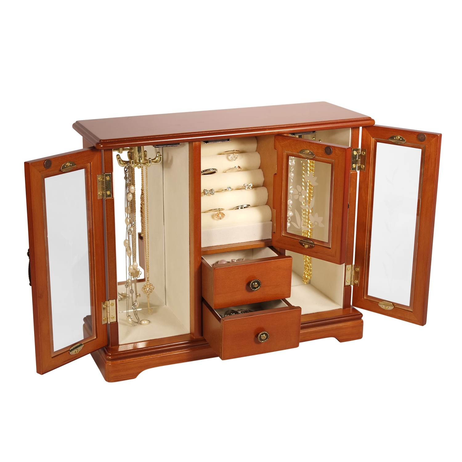 Coffret à bijoux en bois de Gunther Mele et Co Trina