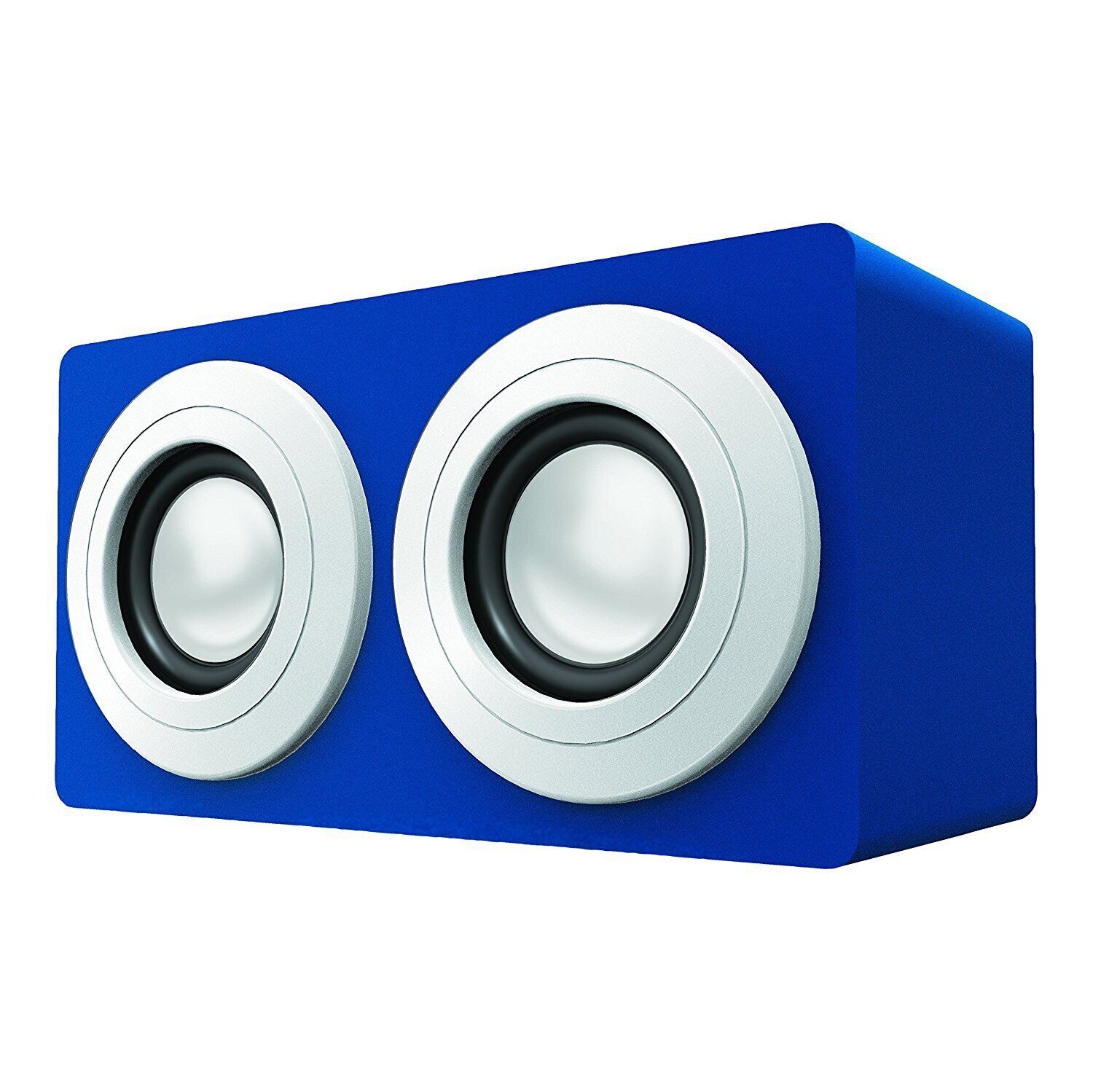 Polaroid PBT3005BL Portable Stereo Bluetooth Wireless Mini Box Speaker - Blue