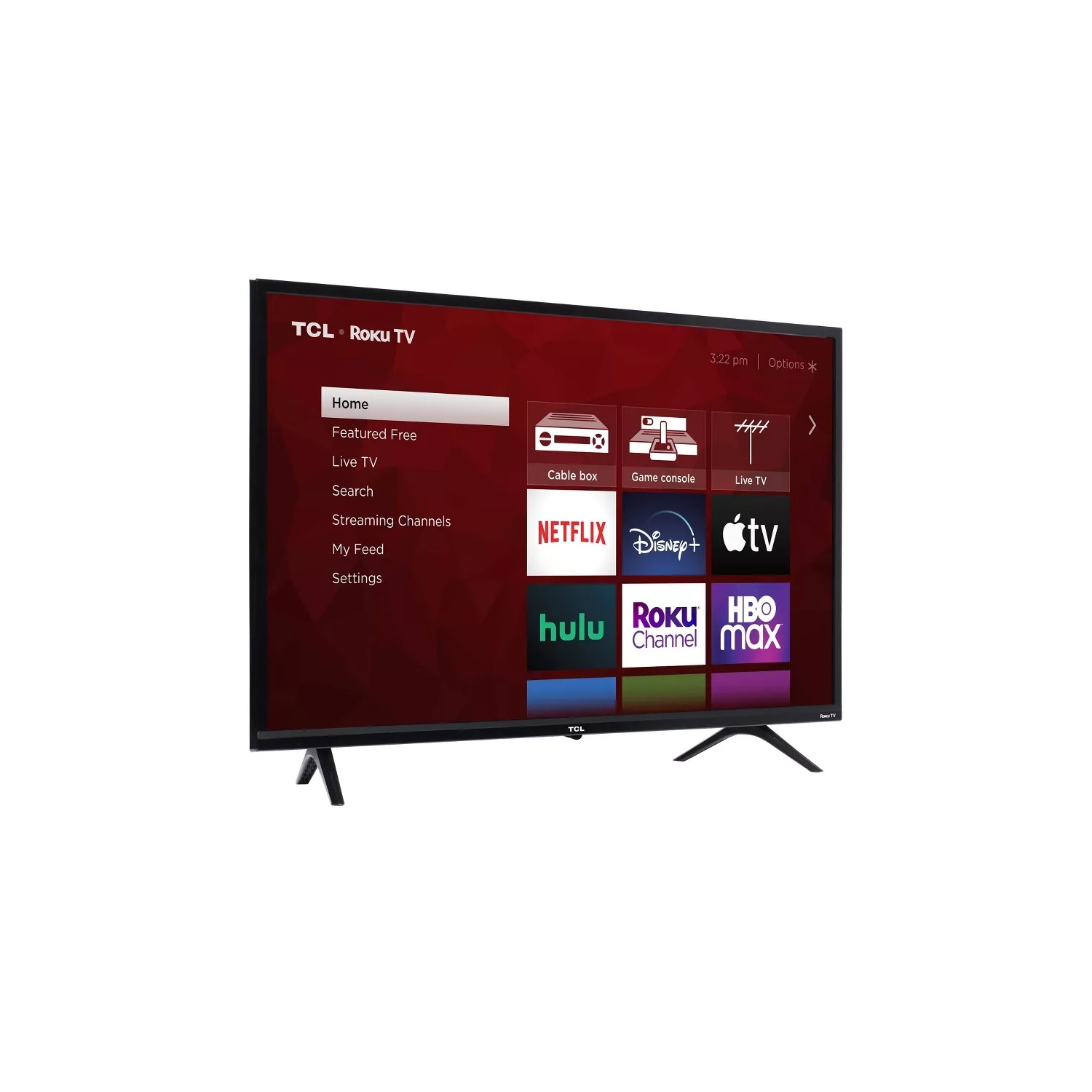 Téléviseur intelligent Roku DEL HD 720p de 32 po de série 3 de TCL‚ 32s355