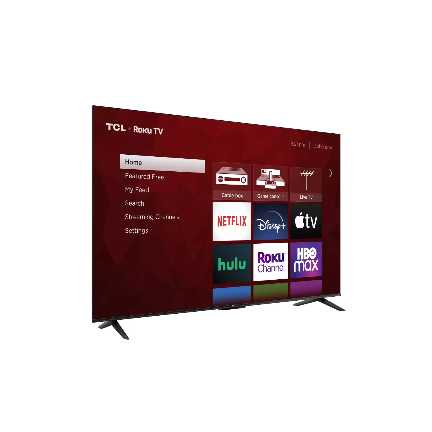 Téléviseur intelligent Roku HDR UHD 4K de 65 po de TCL - 65s455
