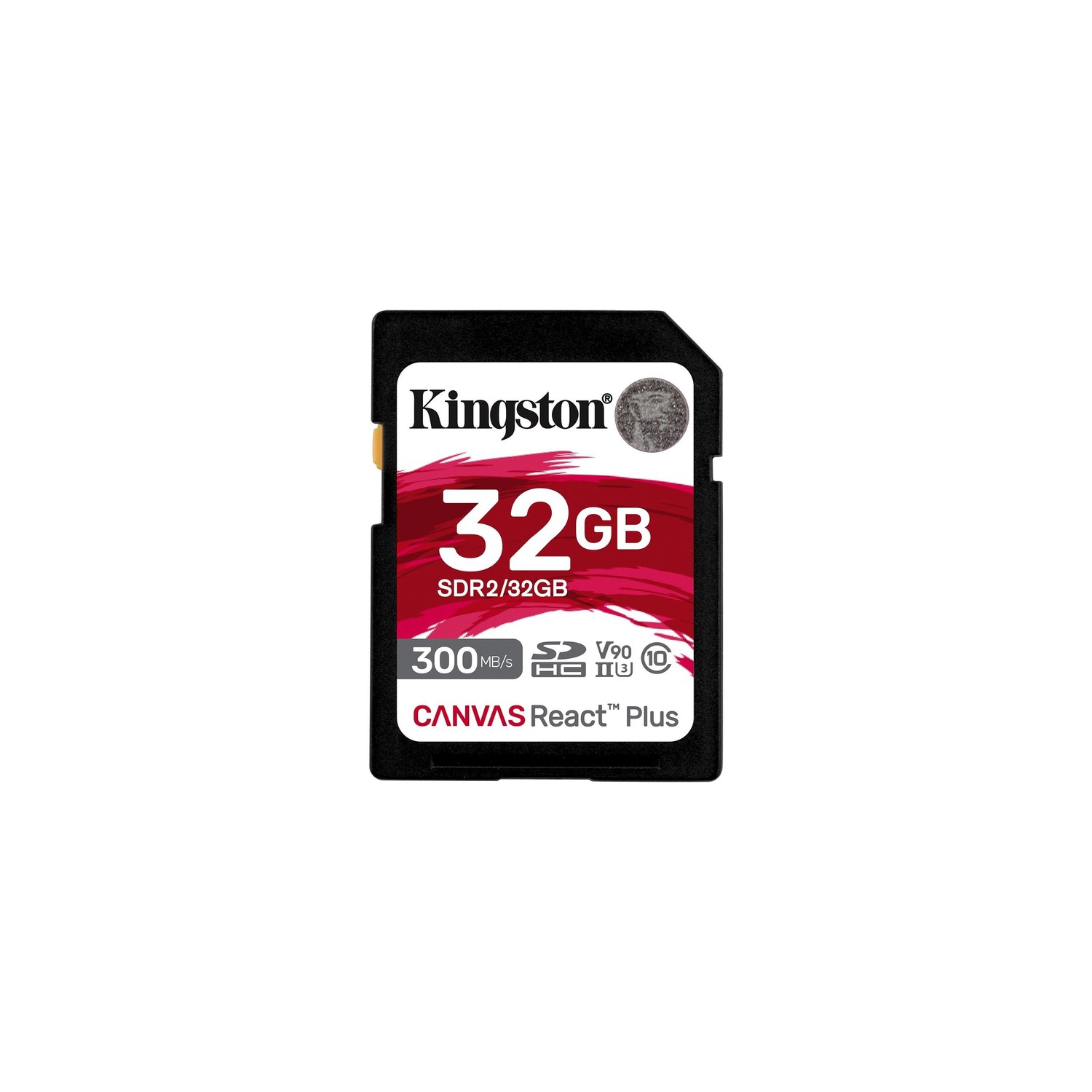 Kingston SDR2 Canvas React Plus 32GB SDHC Card