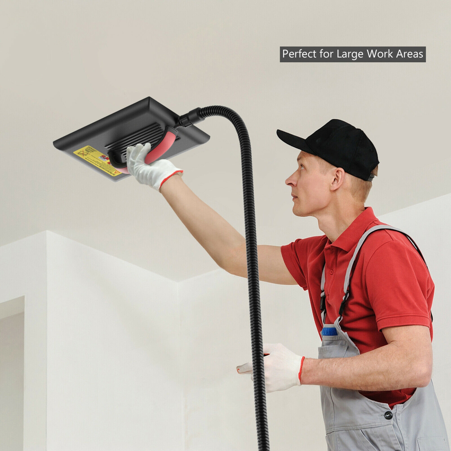 Gymax 1500W Wallpaper Steamer Chemical-free Wallpaper Removal w/ 1 Gallon Reservoir