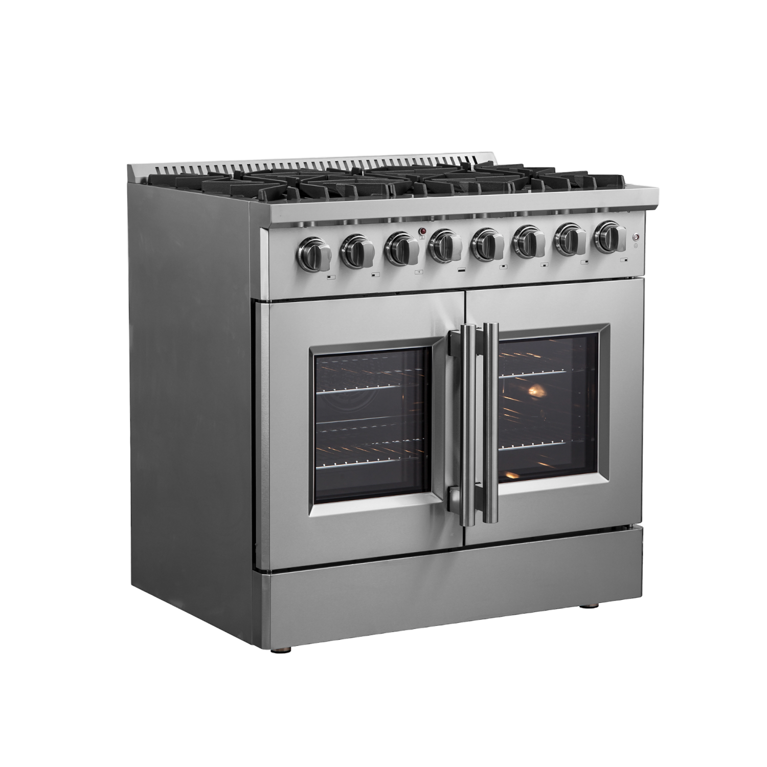 Cuisinière biénergie autonome à deux portes de 36&nbsp;po Galiano de Forno