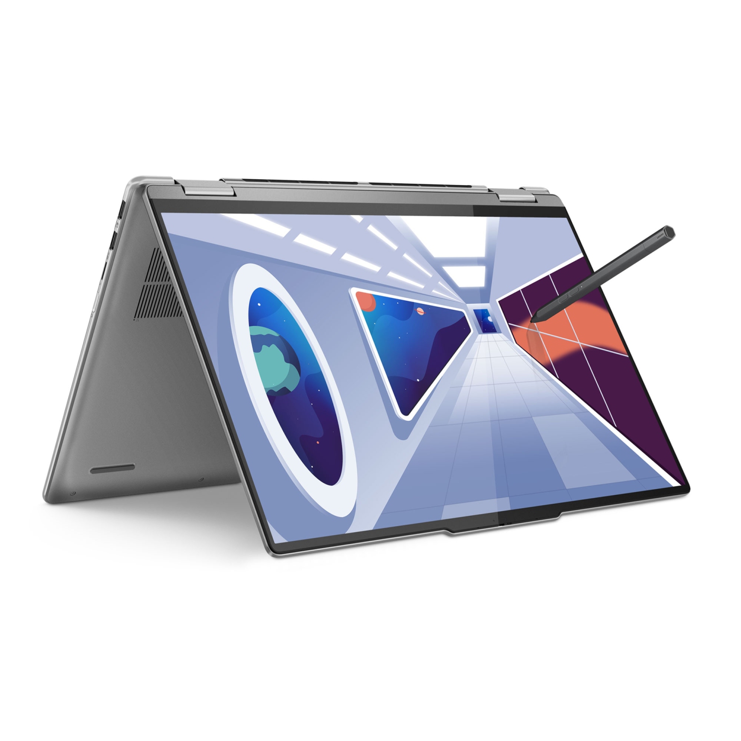 Lenovo Yoga 7 Laptop, 16" IPS Touch 60Hz 60Hz, Ryzen 7 7735U, AMD Radeon, 16GB, 1TB, Win 11 Pro