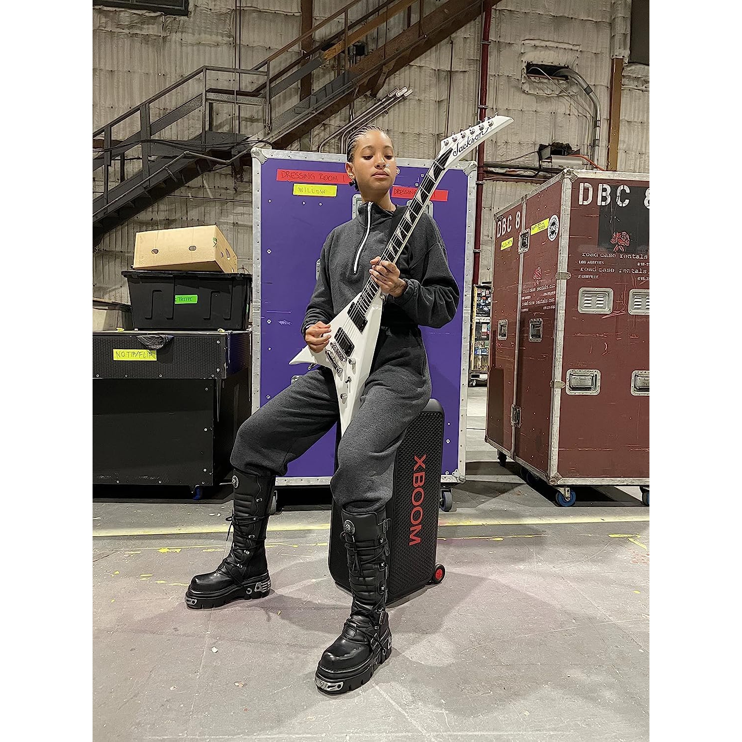 LG XBOOM XL7 Portable Tower Speaker with 250W of Power and Pixel LED Lighting with up to 20 Hrs of Battery Life,Black - Open Box - 10/10 Condition