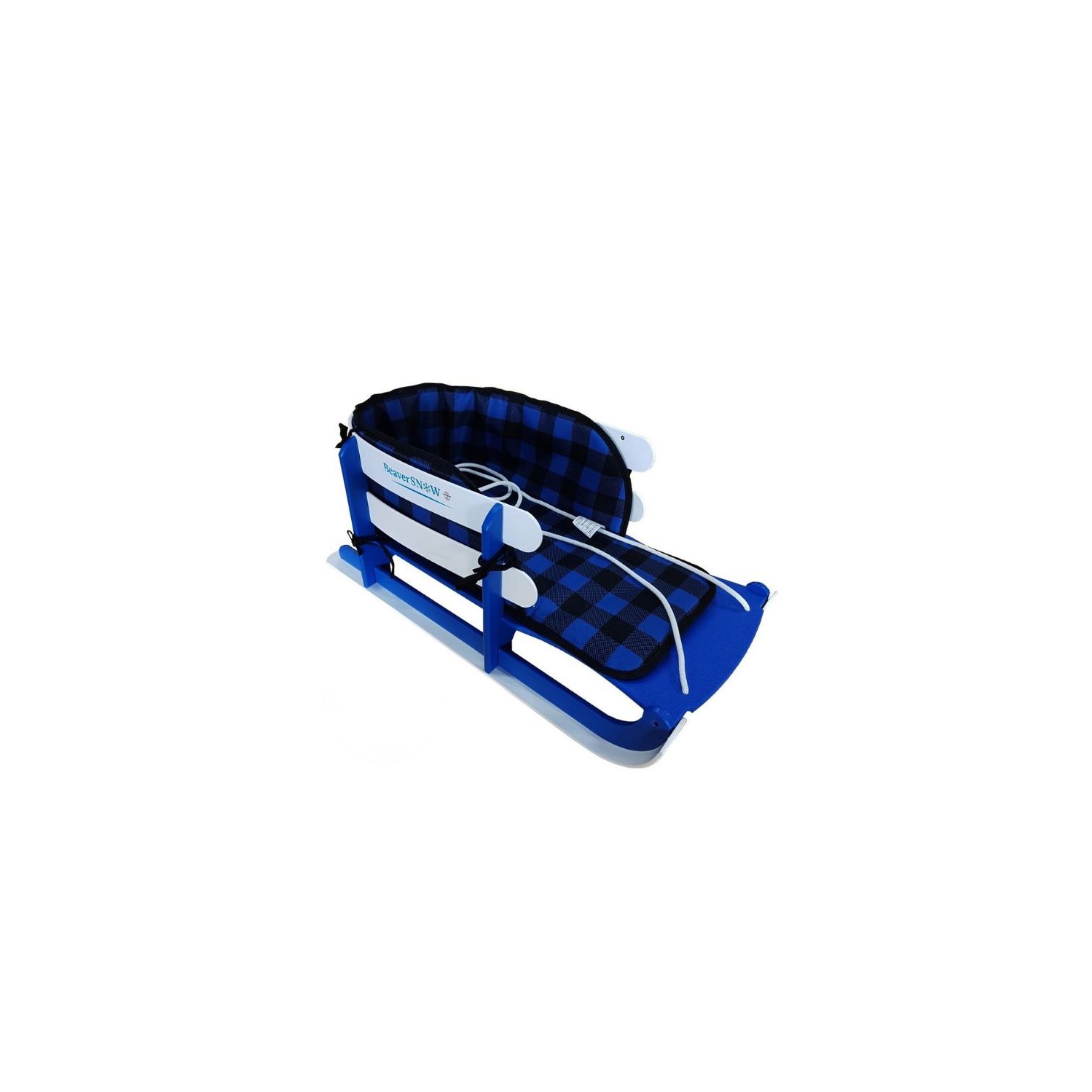 Child Sled Blue With Seat Belt - BeaverSnow