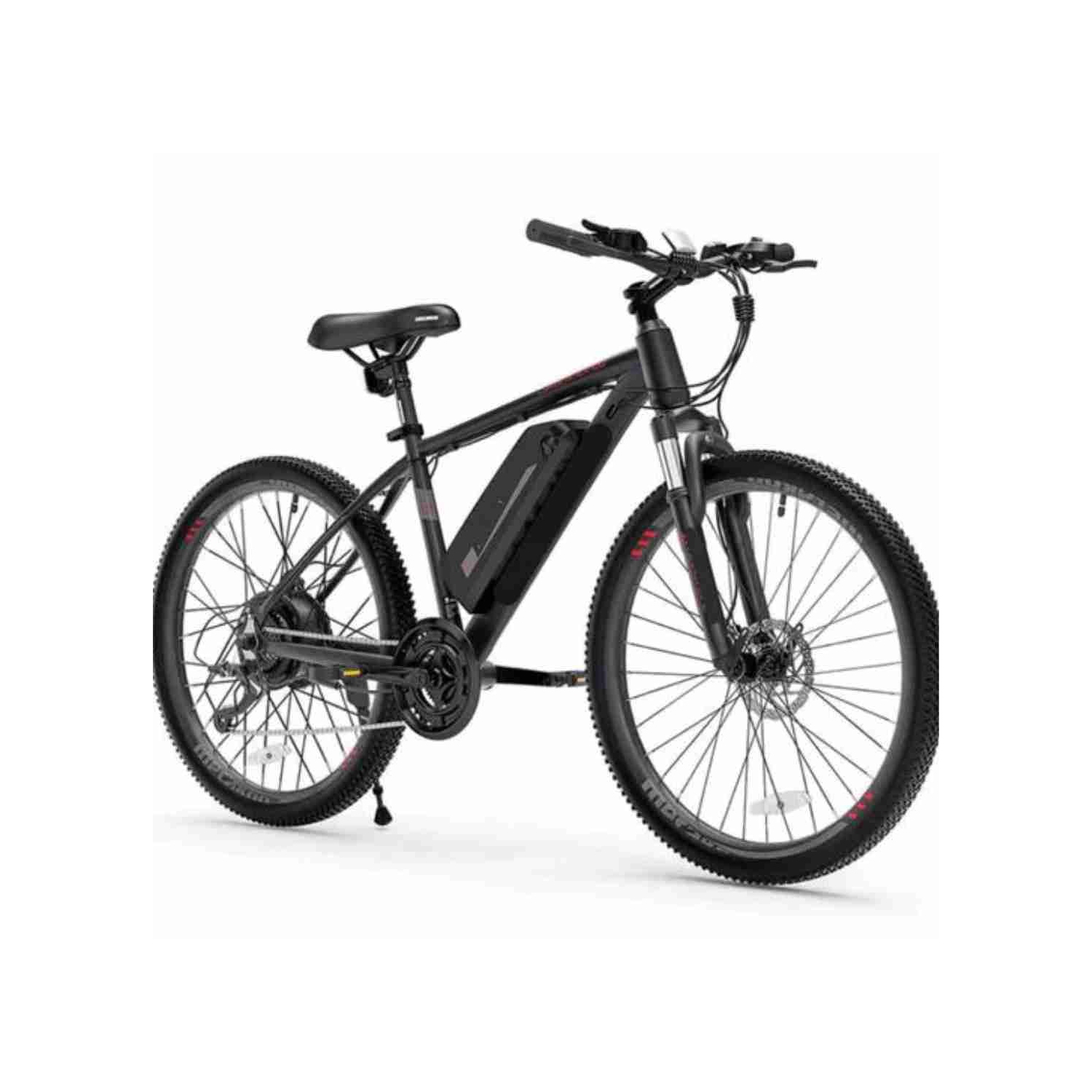 Macfox Cybertrack 100 Electric Off-Road Mountain Bike l 26” Tires | Shimano Professional Speed l 350W Motor l Speed up to 32km |Range up to 91 km |Removable Battery Adult E-bike