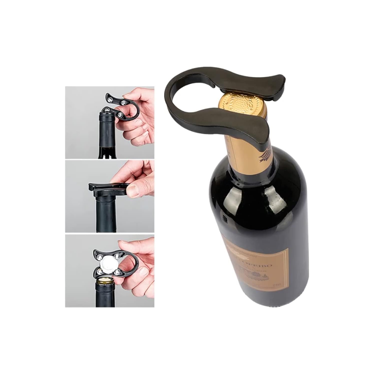 Arolly 2-in-1 Wine Opener Kit with Chess Set for Wine and Chess Lovers, Classic Wooden Box with Chess Board & 9 Wine Accessories