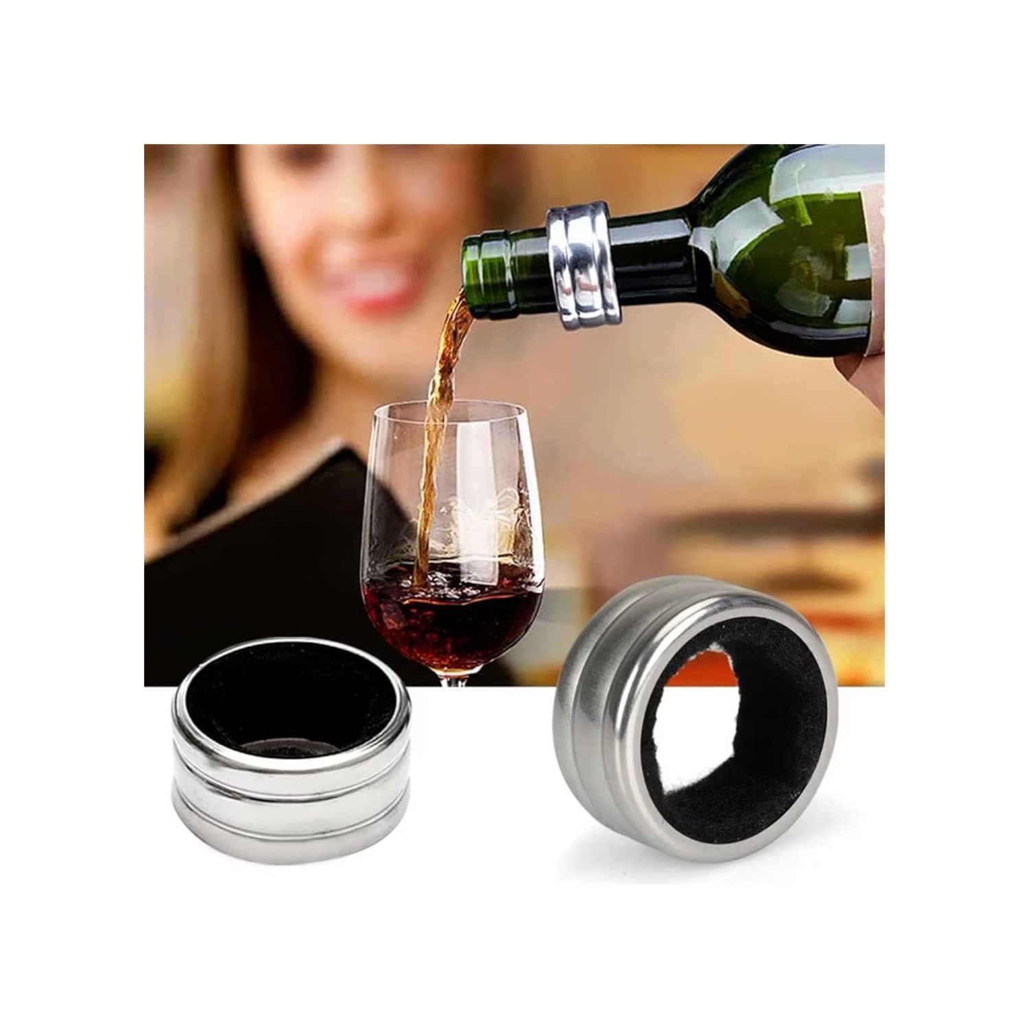 Arolly 2-in-1 Wine Opener Kit with Chess Set for Wine and Chess Lovers, Classic Wooden Box with Chess Board & 9 Wine Accessories