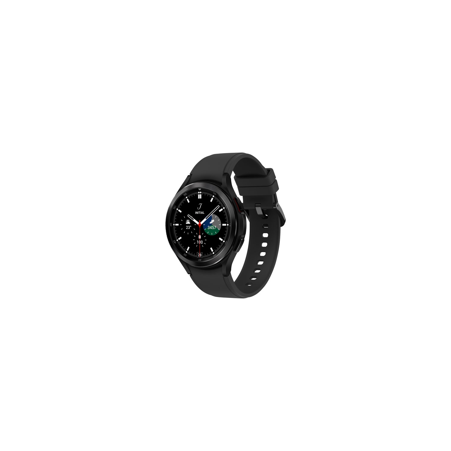 Refurbished (Excellent) - Samsung Galaxy Watch4 Classic 46mm Smartwatch w/ Heart Rate Monitor - Black