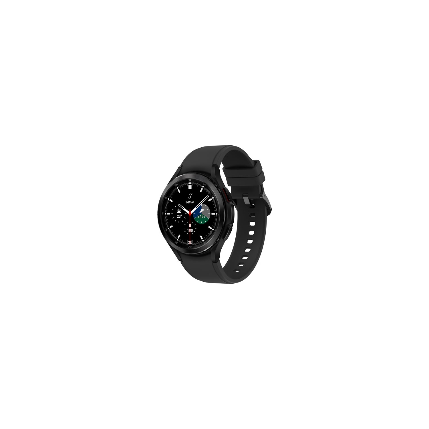 Refurbished - Samsung Galaxy Watch4 Classic 46mm Smartwatch w/ Heart Rate Monitor - Black