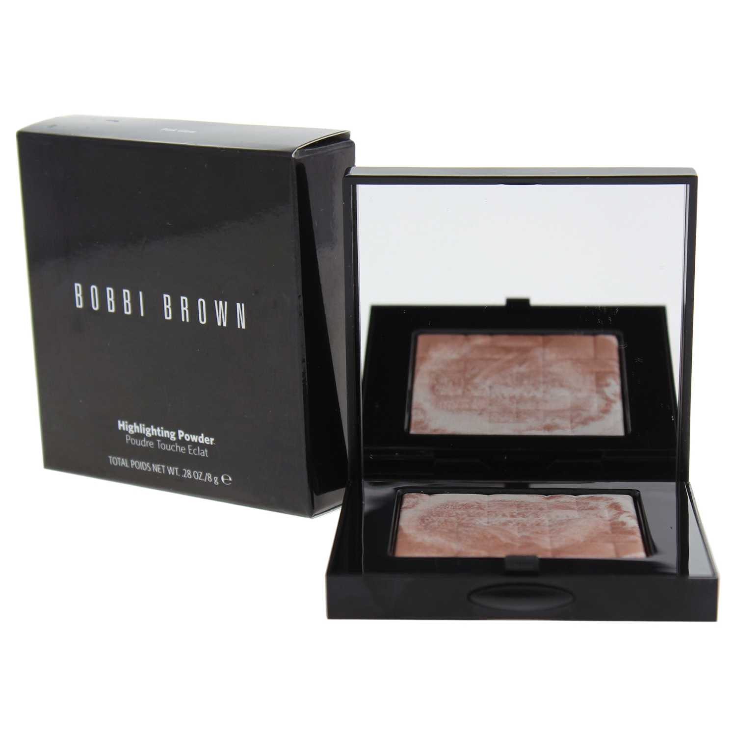 Highlighting Powder - Pink Glow by Bobbi Brown for Women - 0.28 oz Highlighter
