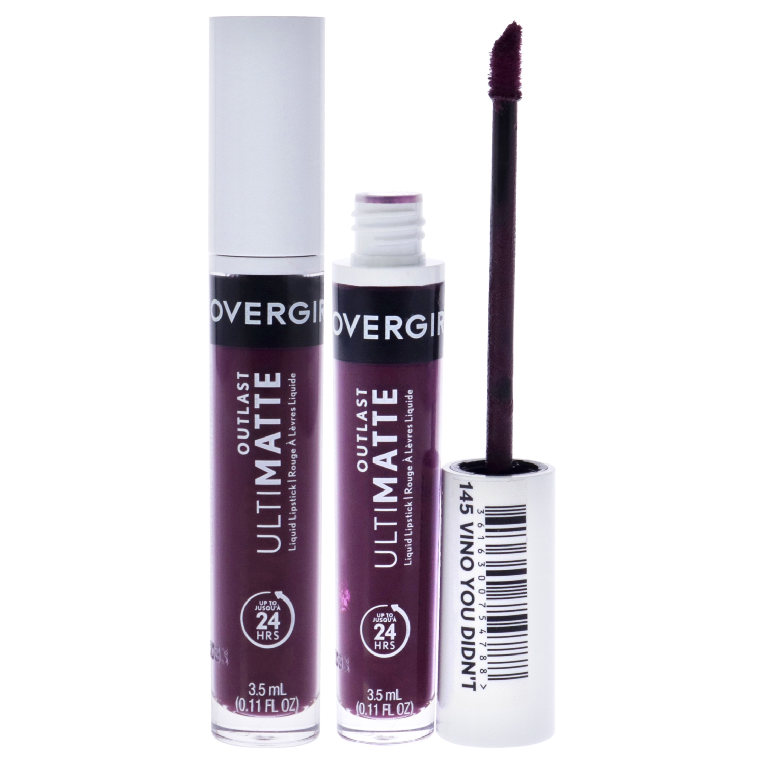 Outlast UltiMatte Liquid Lipstick - 145 Vino You Didnt by CoverGirl for Women - 0.11 oz Lipstick