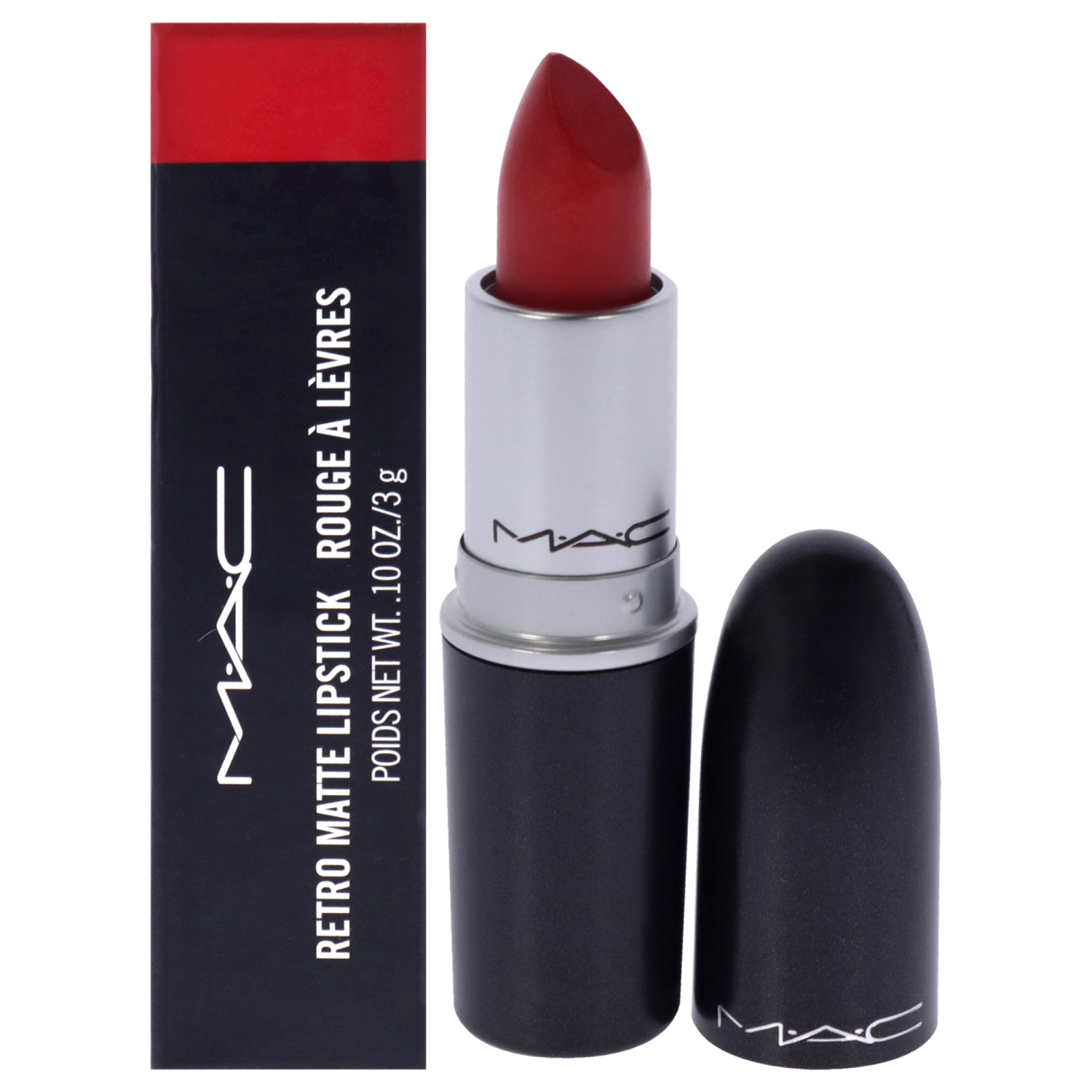 Retro Matte Lipstick - 702 Dangerous by MAC for Women - 0.1 oz Lipstick