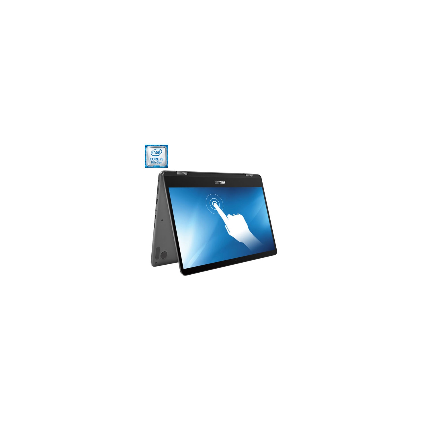 Refurbished (Fair) - ASUS ZenBook Flip 14" Touchscreen 2-in-1 Laptop - Grey (Intel Core i5-8250U/256 SSD/8 RAM/Windows 10)