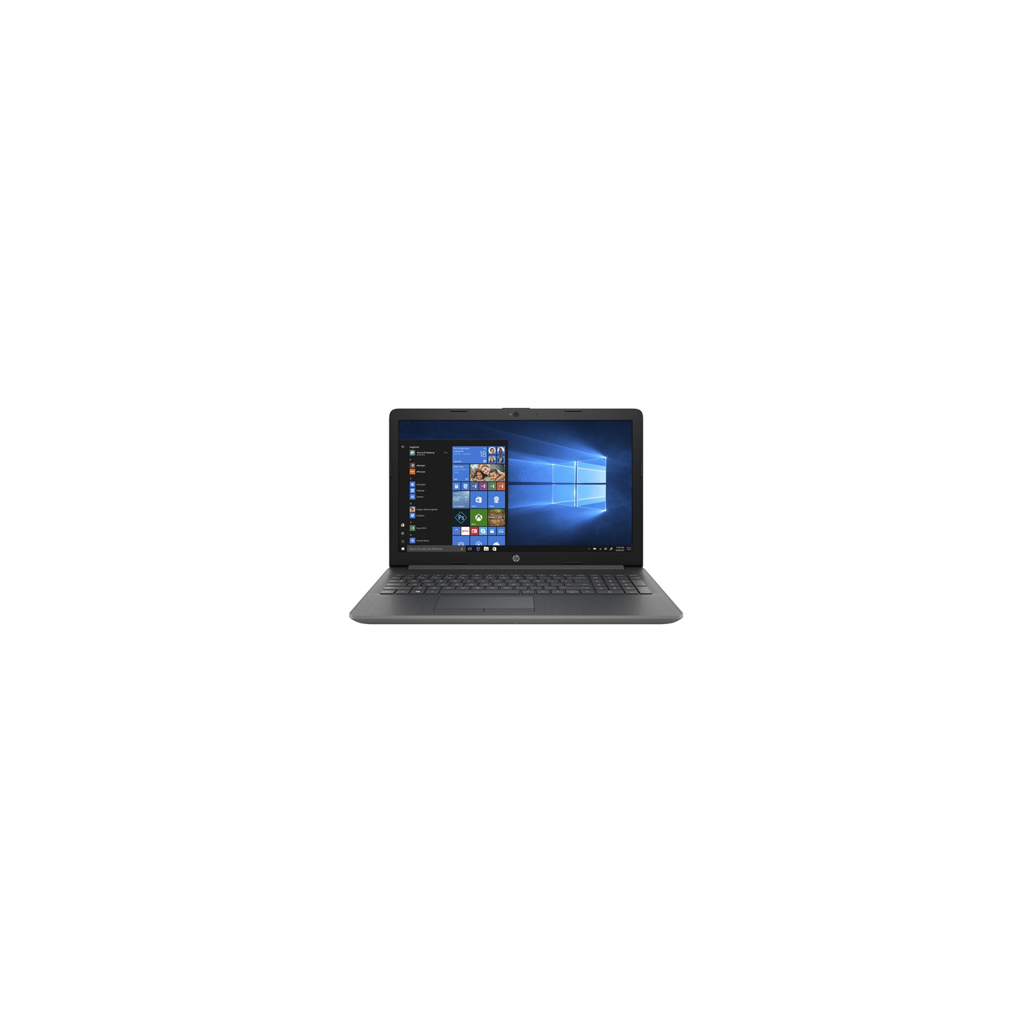 Refurbished (Fair) - HP 15.6" Laptop - Black (AMD Ryzen 3 2200U/1 HDD/8 RAM/Windows 10)