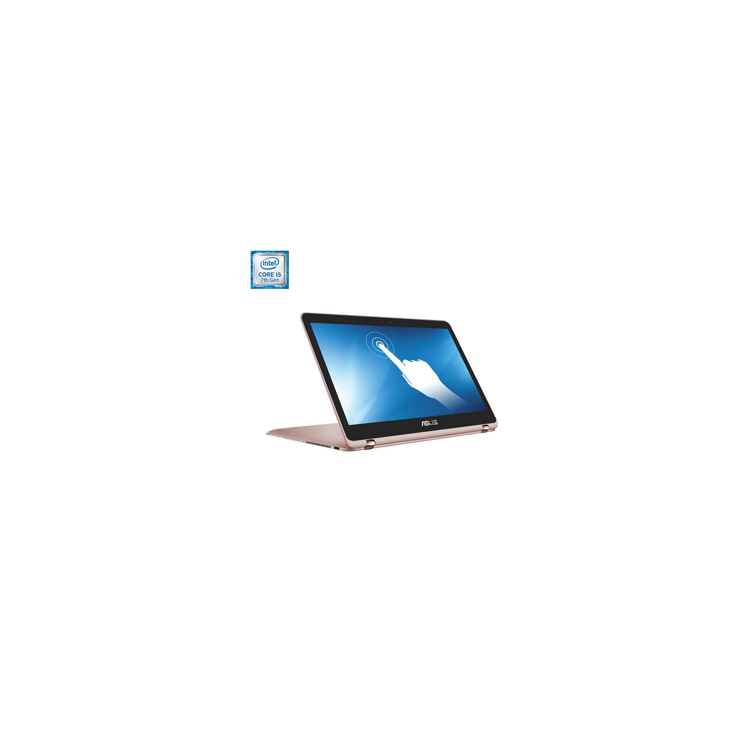 Refurbished (Fair) - ASUS ZenBook Flip UX360UA 13.3" Touchscreen Laptop -Rose Gold (Intel Core i5-7200U/256 SSD/8 DDR3 RAM)
