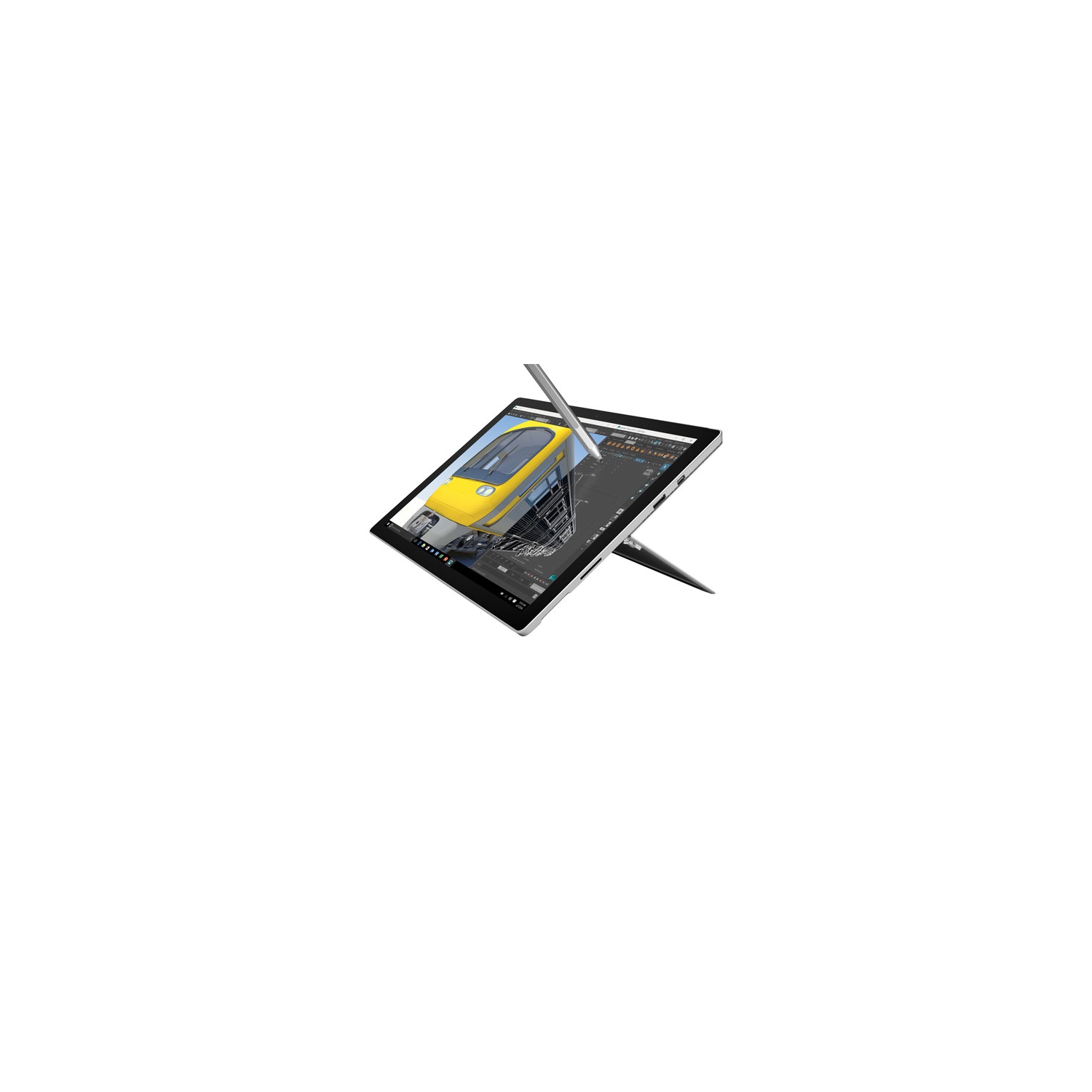 Refurbished (Fair) - Microsoft Surface Pro 4 12.3" 128 Windows 10 Tablet With 6th Gen Intel Core i5-6300U - Silver