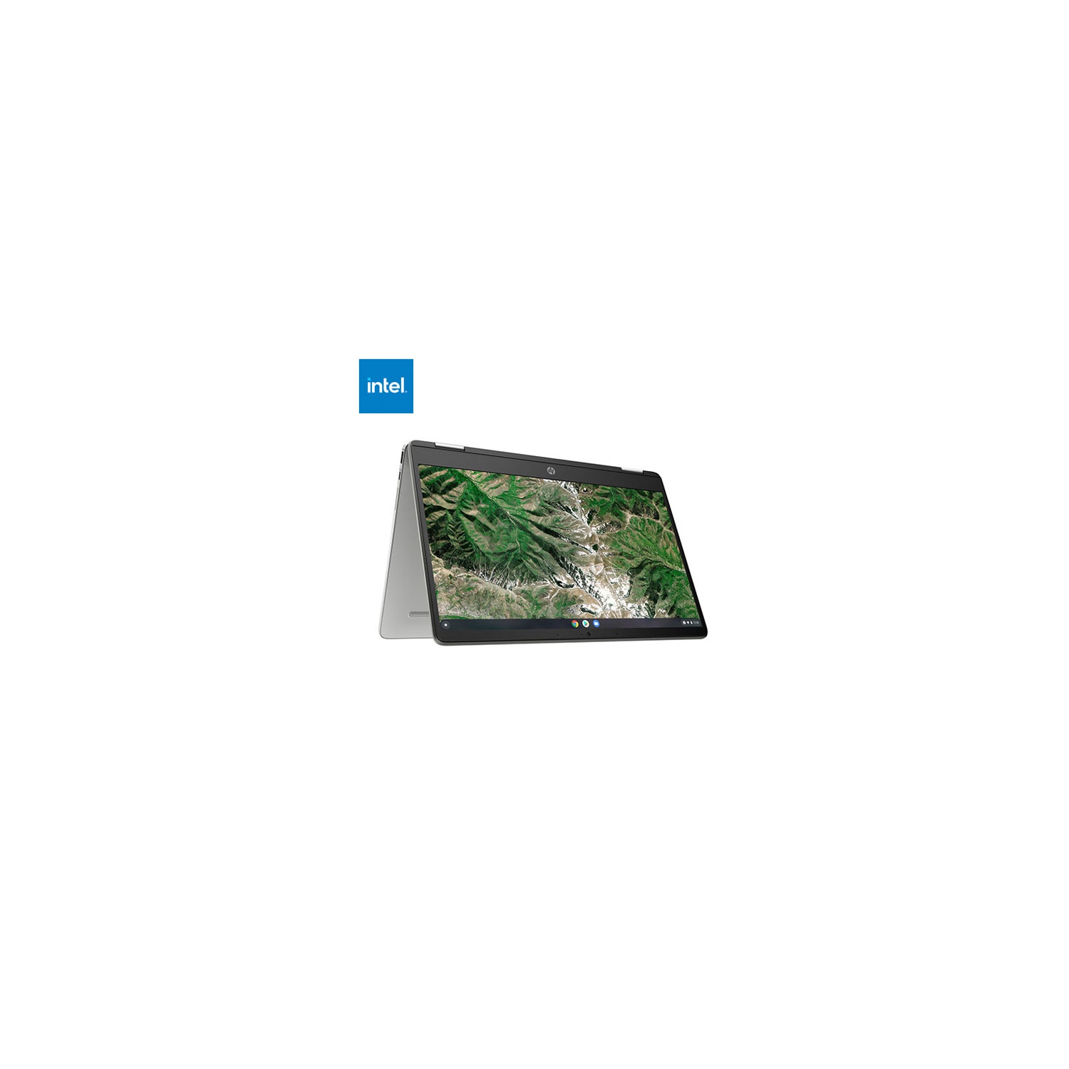 Open Box - HP x360 14" Touchscreen 2-in-1 Chromebook - Silver (Intel Celeron N4500/128GB SSD/4GB RAM/Chrome OS)