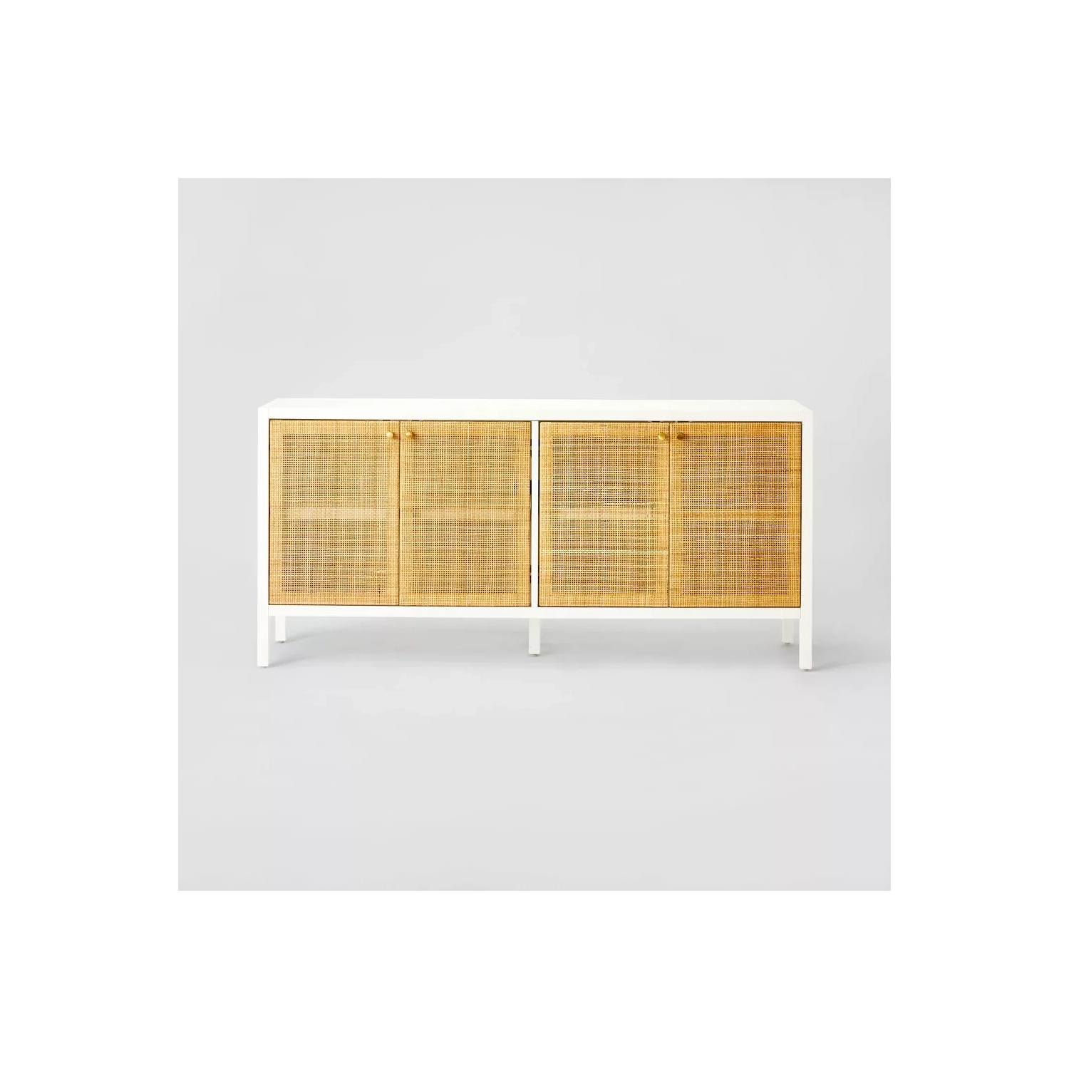 Springville Caned Door TV Stand