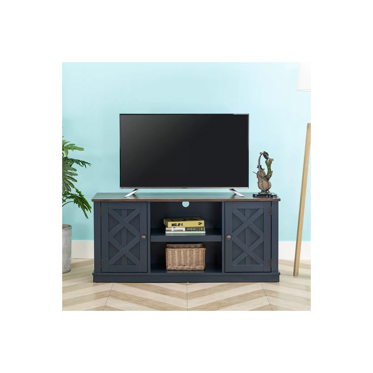54" Tv Stand For Tvs Up To 65" - Home Essentials