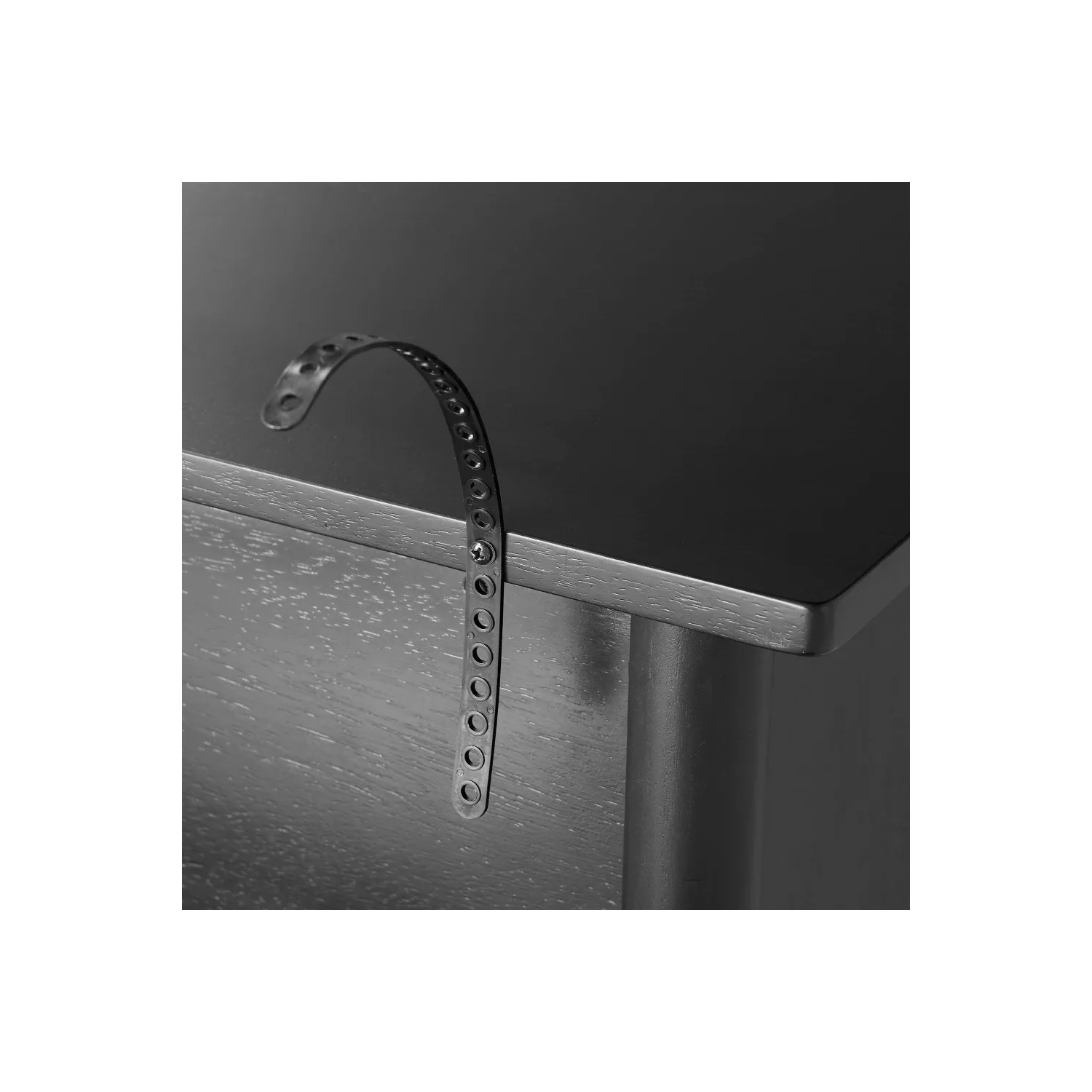 Wood & Cane Media Console Black - Hearth & Hand