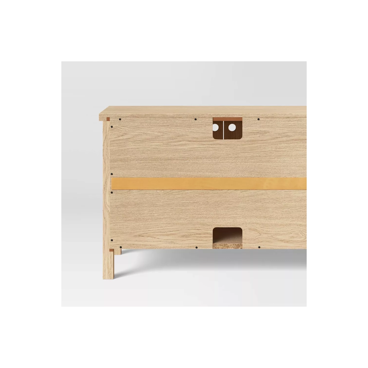 Meuble à planches de Livingstone pour téléviseur de 69 po ou moins, fini naturel