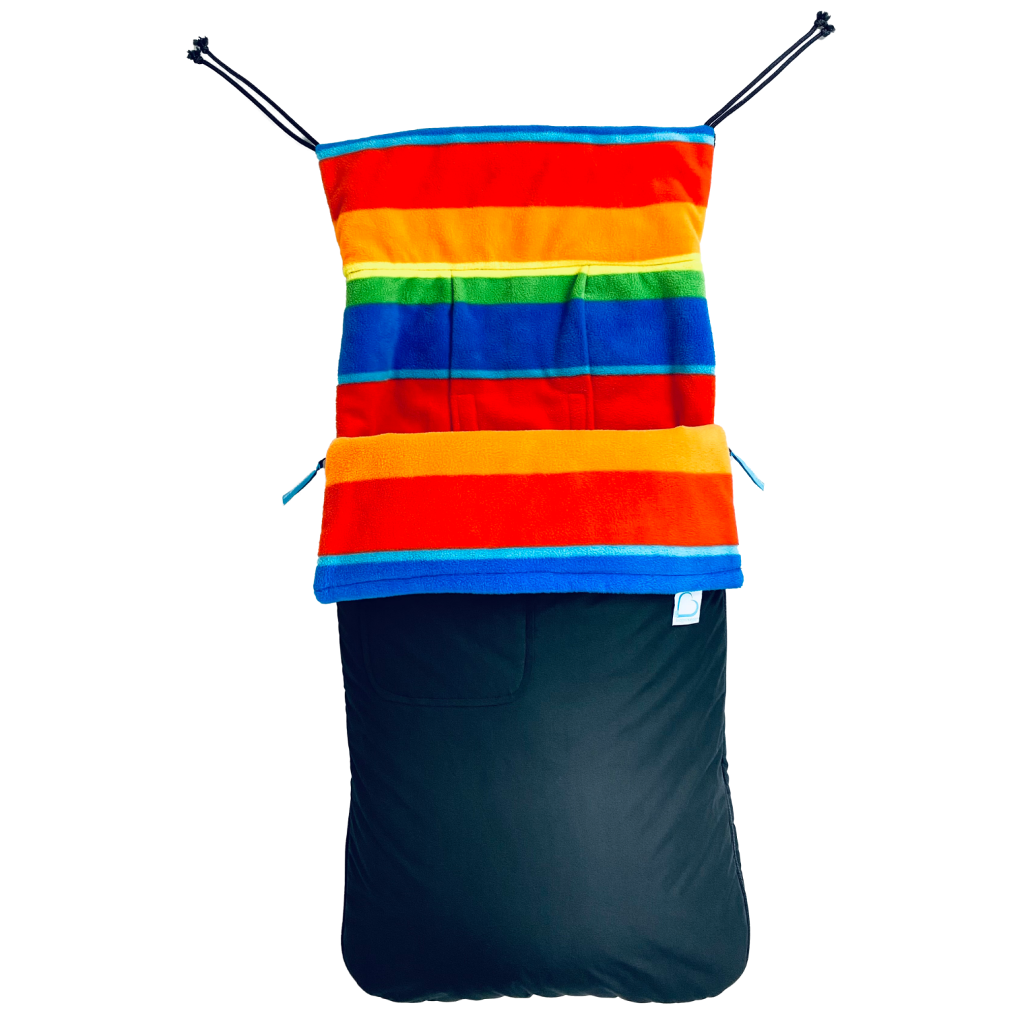 Buggysnuggle Stroller Footmuff Waterproof Explorer: Rainbow Extreme