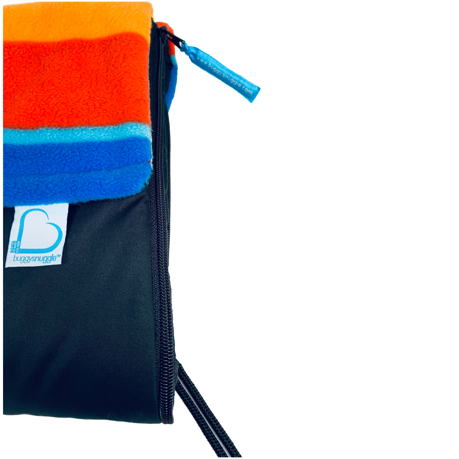 Buggysnuggle Stroller Footmuff Waterproof Explorer: Rainbow Extreme