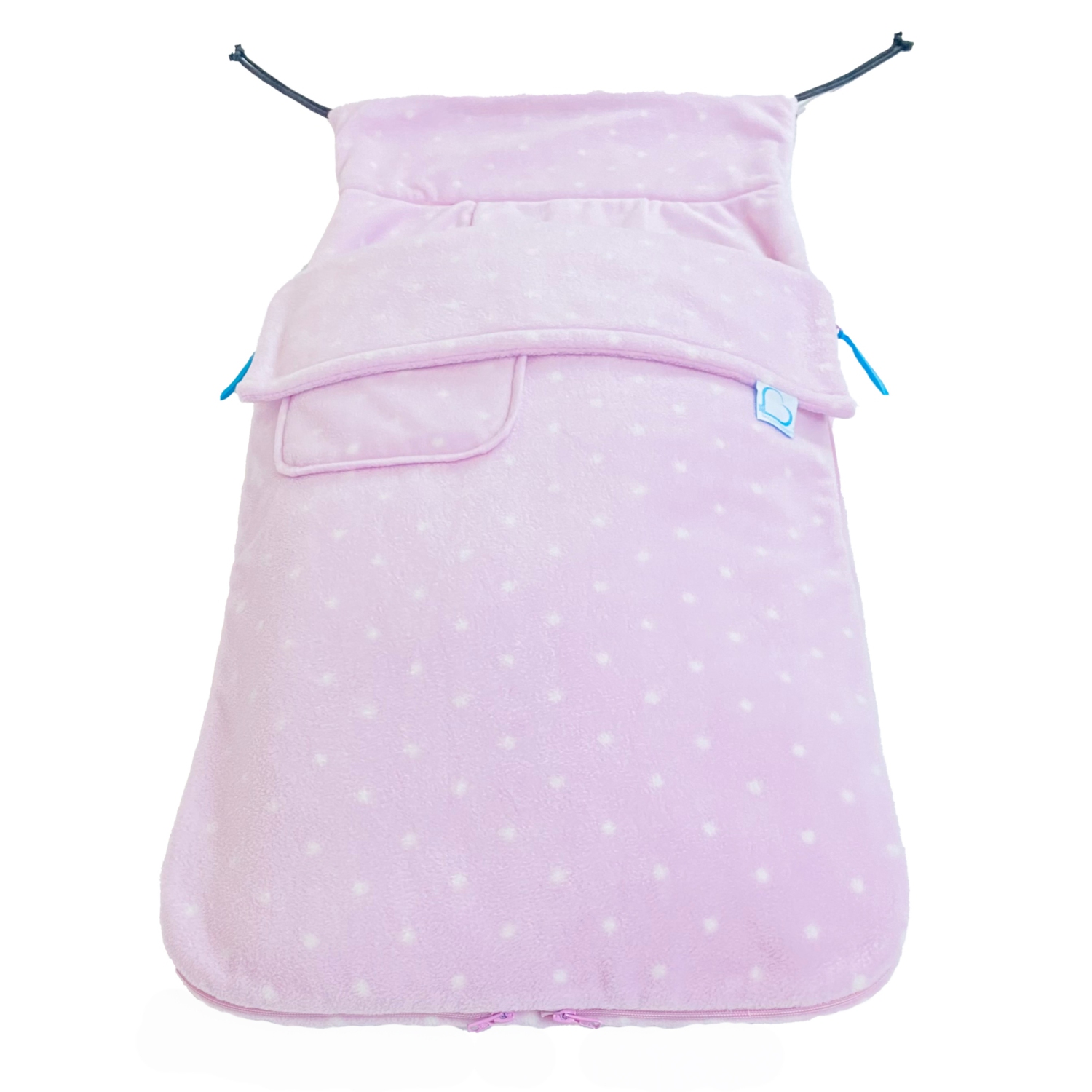 Buggysnuggle Stroller Footmuff Snuggle Fleece: Dusty Dots