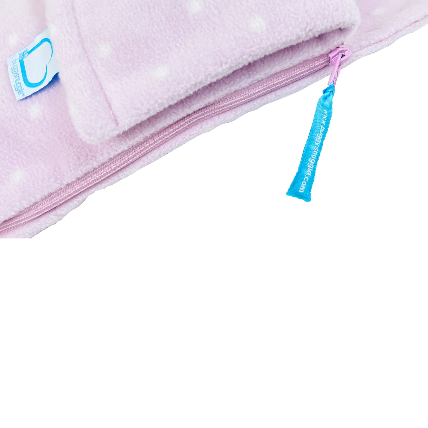Buggysnuggle Stroller Footmuff Snuggle Fleece: Dusty Dots