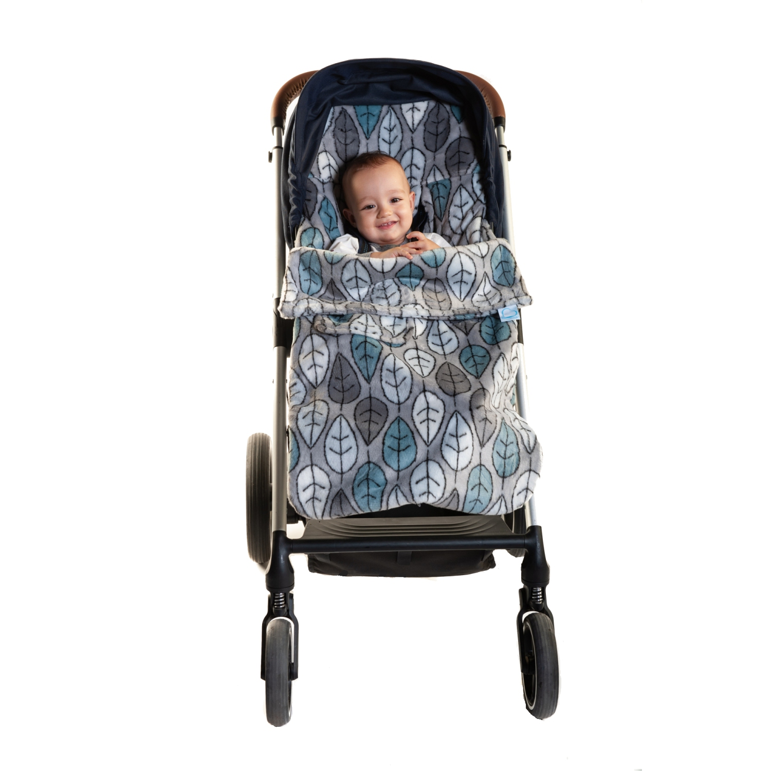 Buggysnuggle Stroller Footmuff Snuggle Fur: Autumn Leaves