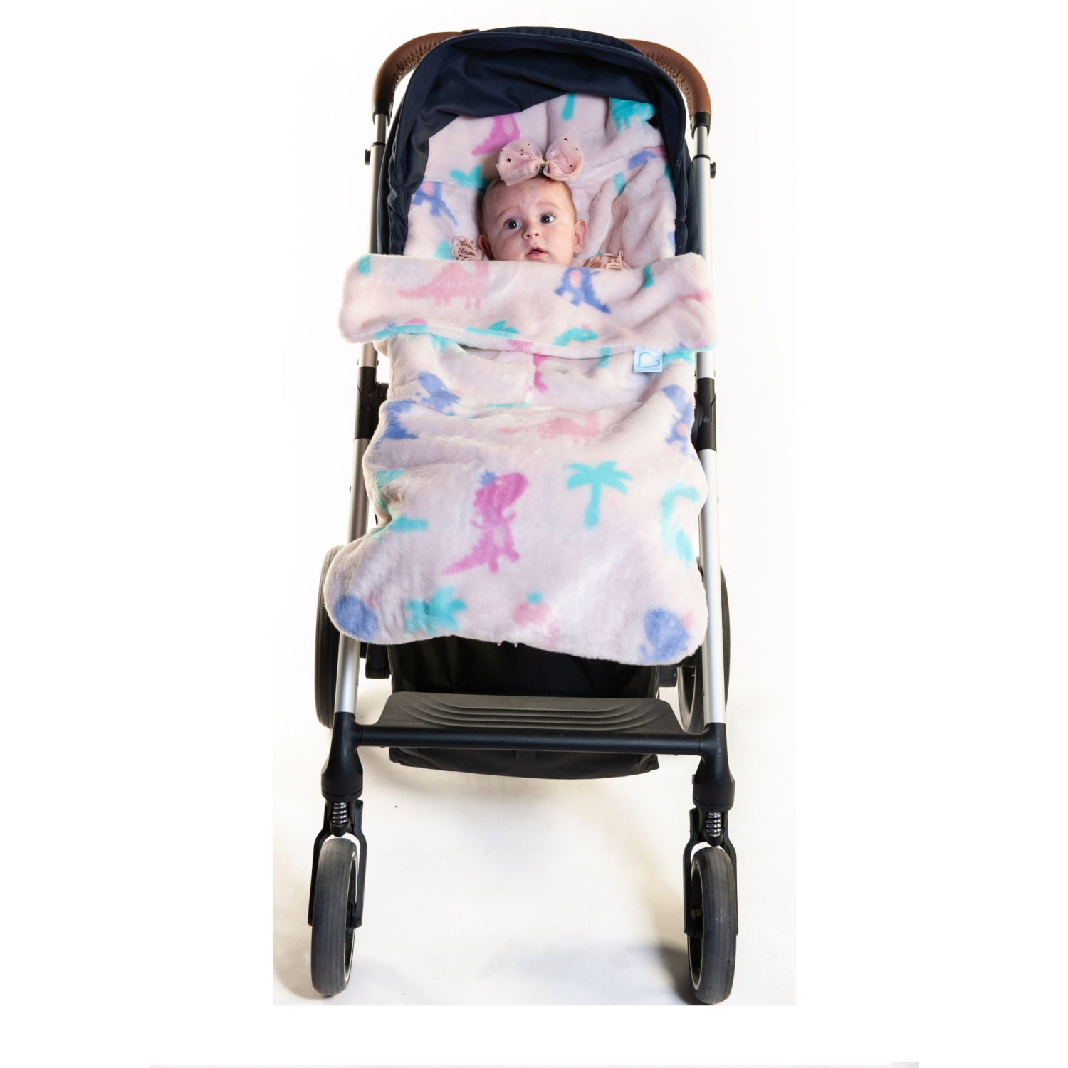 Buggysnuggle Stroller Footmuff Snuggle Fur: Jurassic Jubilee