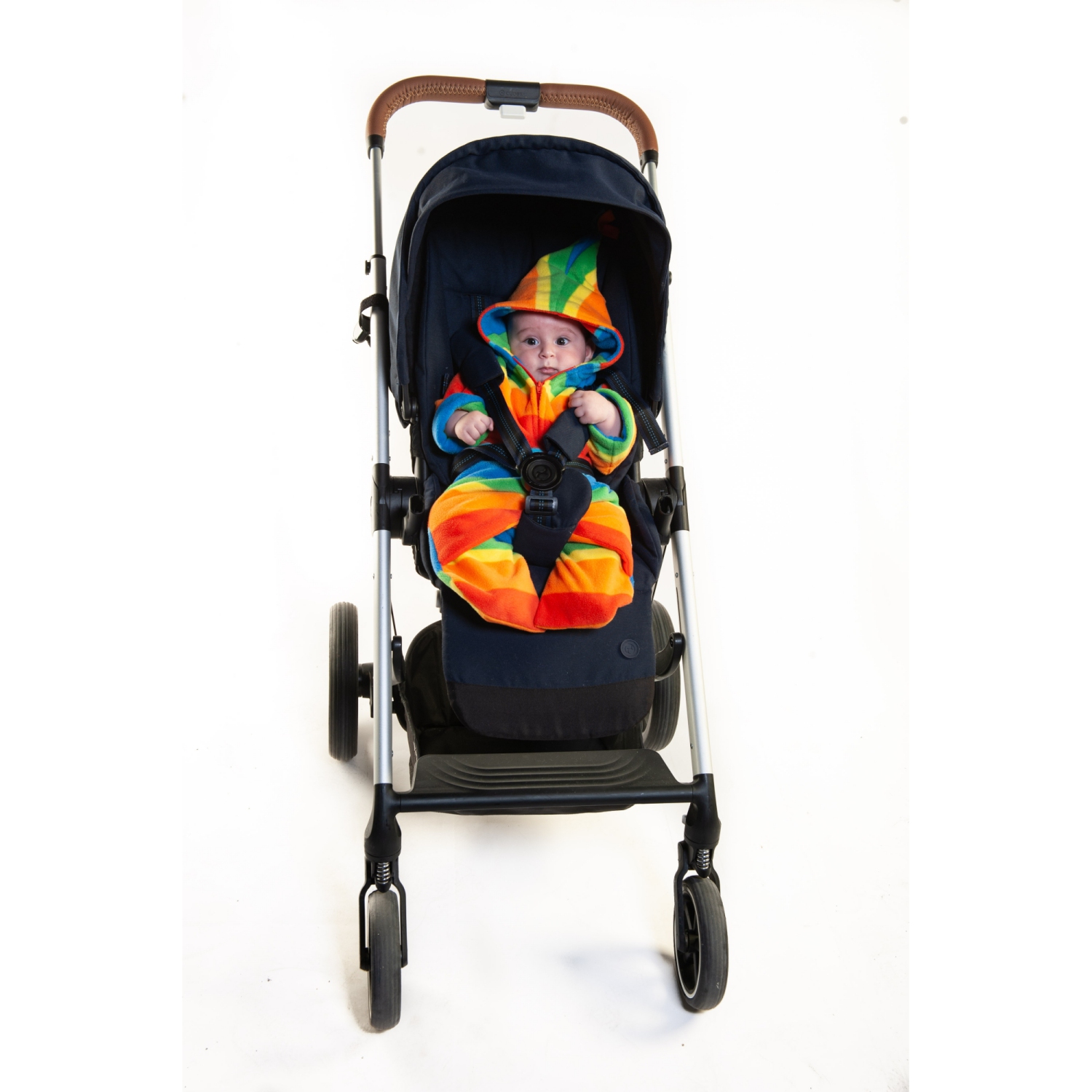 Babysnuggle Snuggle Fleece Rainbow Extreme by Buggysnuggle