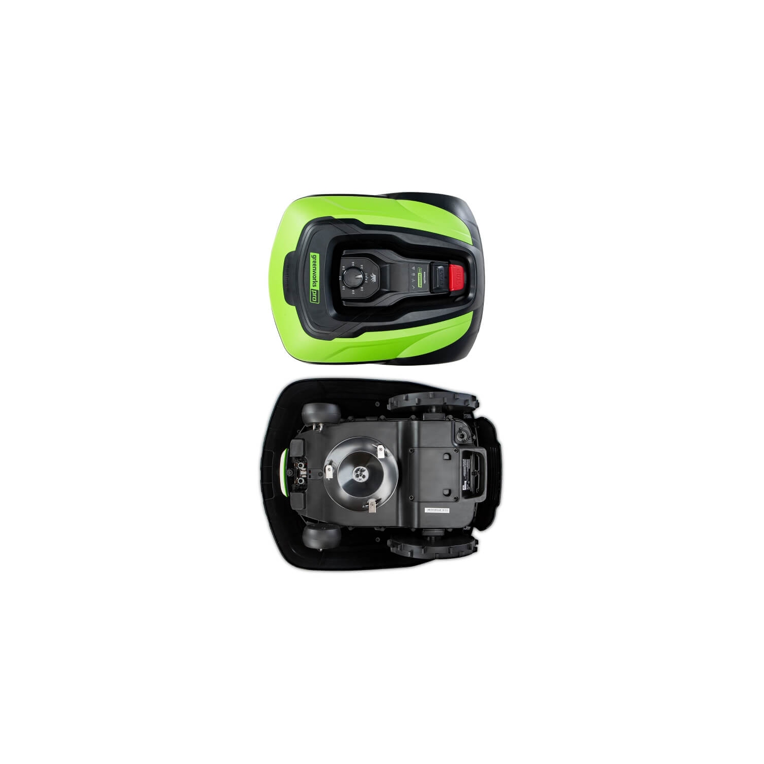 Tondeuse-robot Greenworks Pro de 1/2 acre à coupe en hauteur