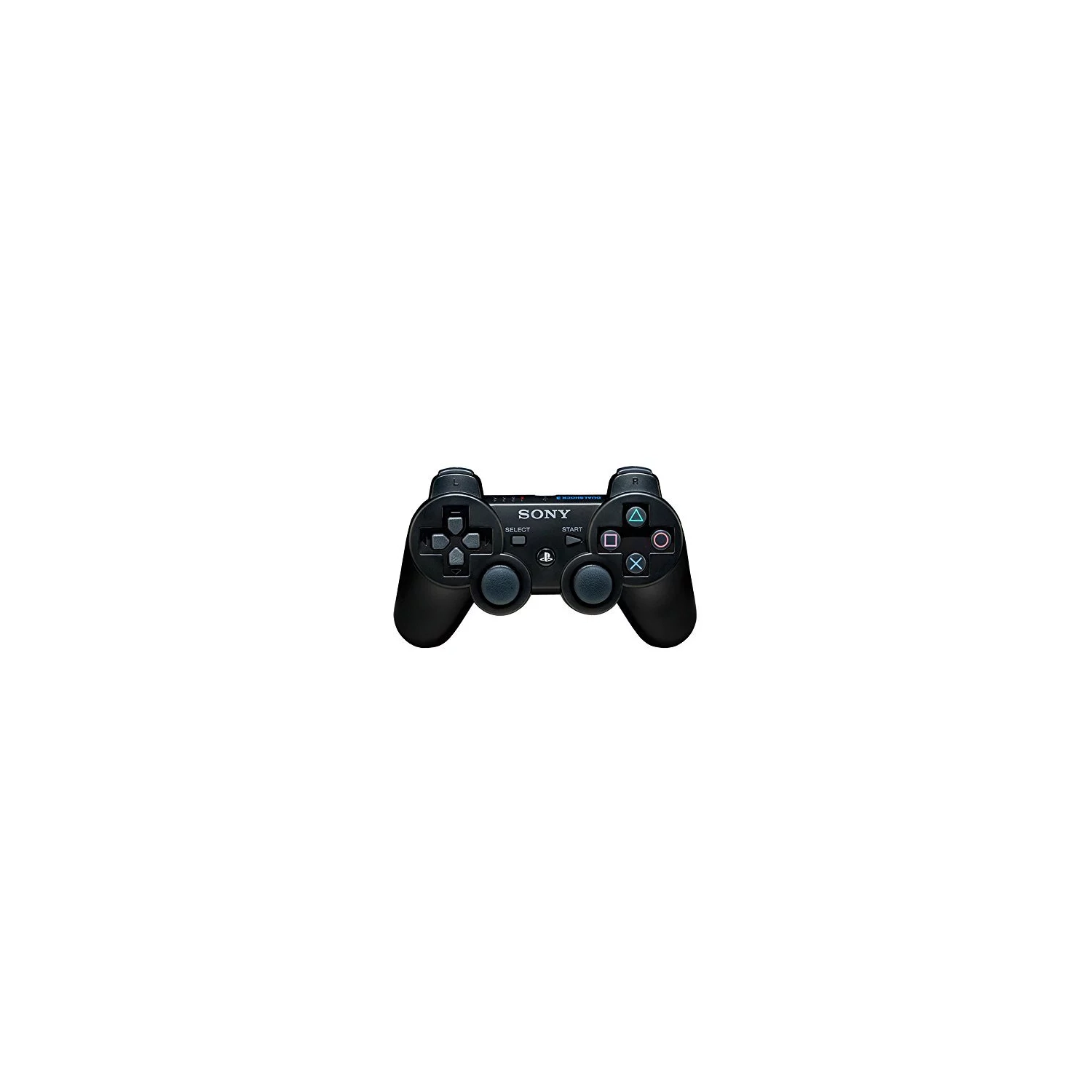 PlayStation 3 PS3 Dualshock 3 Black Controller (Refurbished)