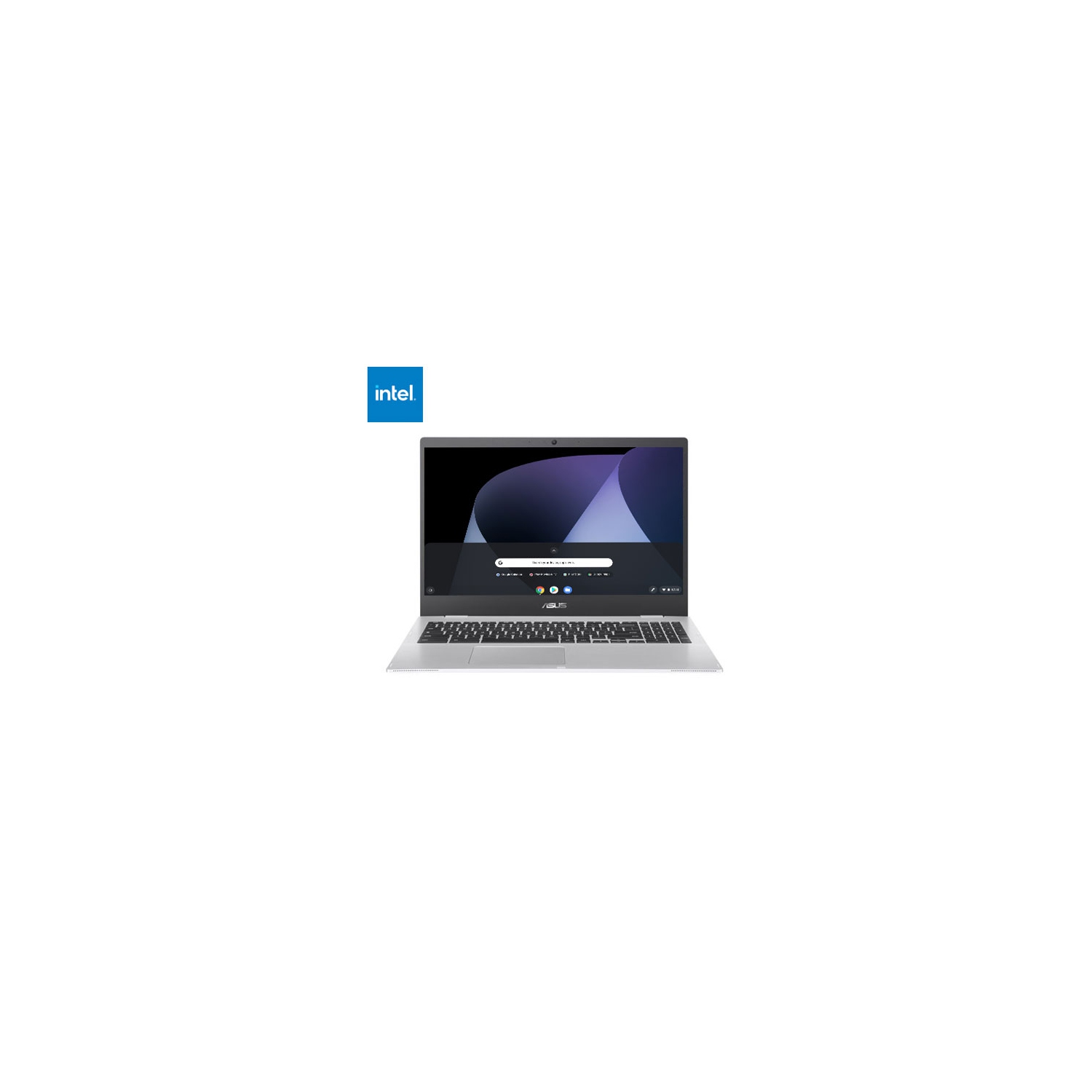 Open Box - ASUS CX1 15.6" Chromebook - Silver (Intel Celeron N4500/64GB eMMc/8GB RAM/Chrome OS)