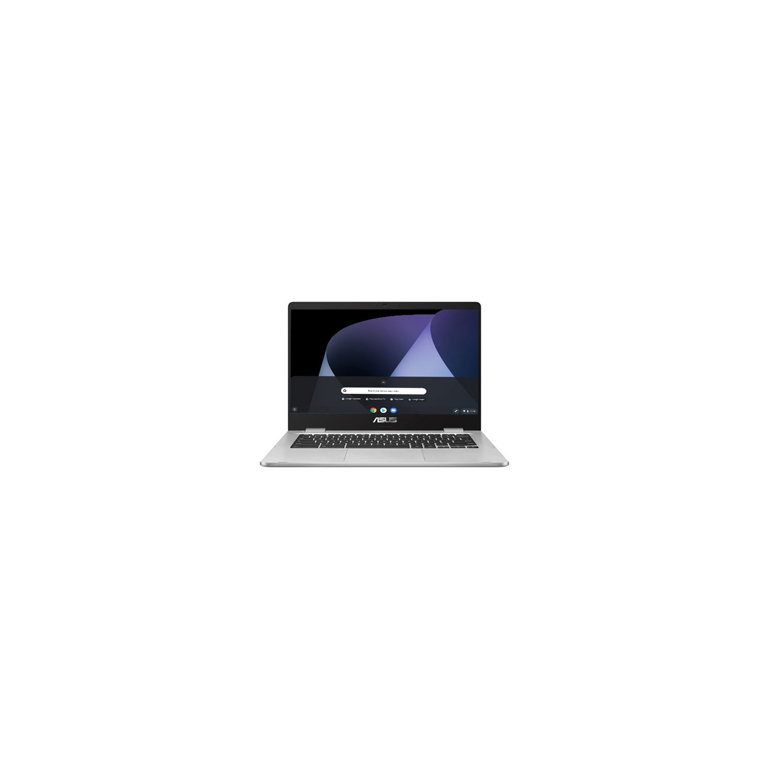 Open Box - ASUS C424 14" Chromebook - Silver (Intel Celeron N4020 Processor/64GB eMMc/4GB RAM/Chrome OS)