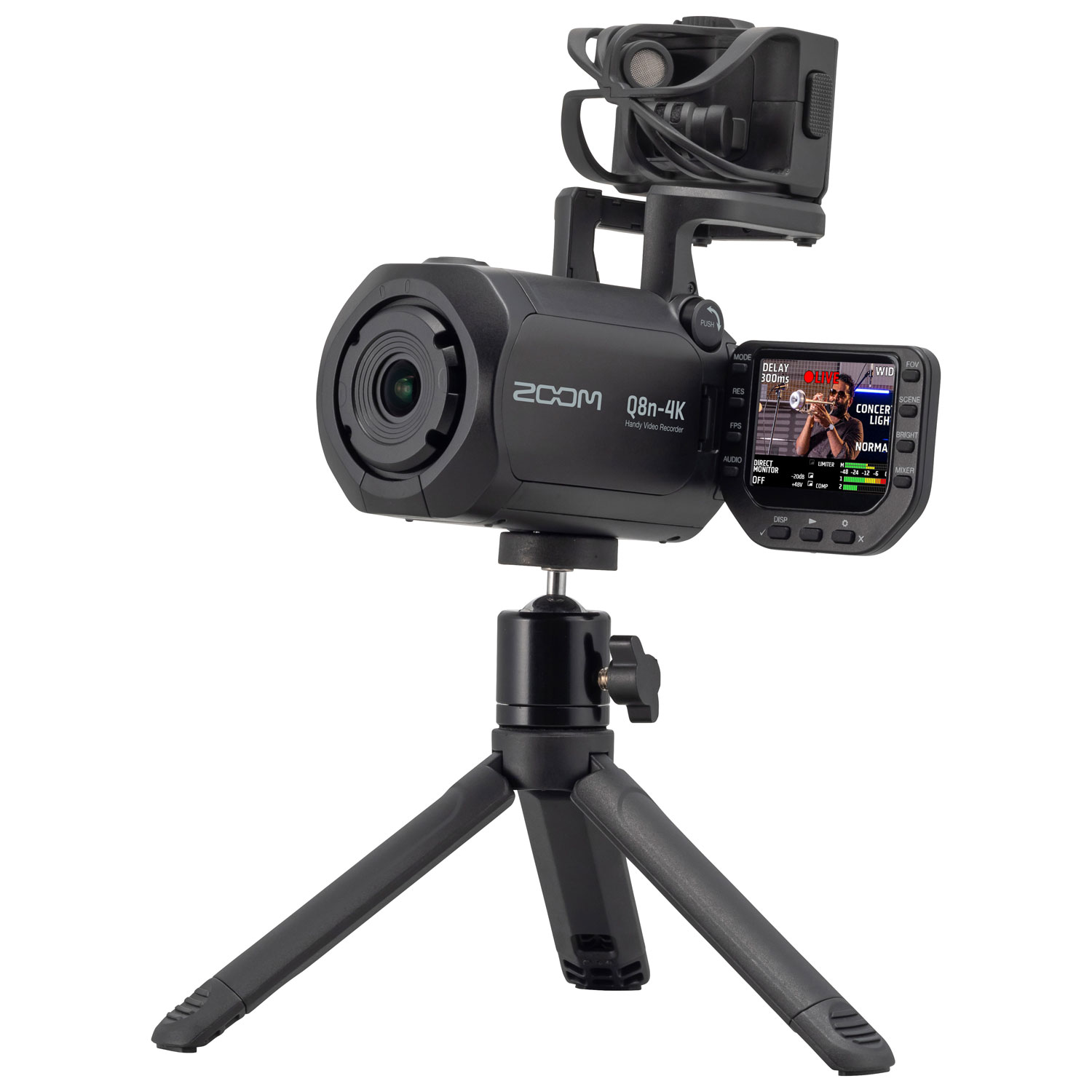 Zoom Q8n-4K All-in-One Recorder - Black