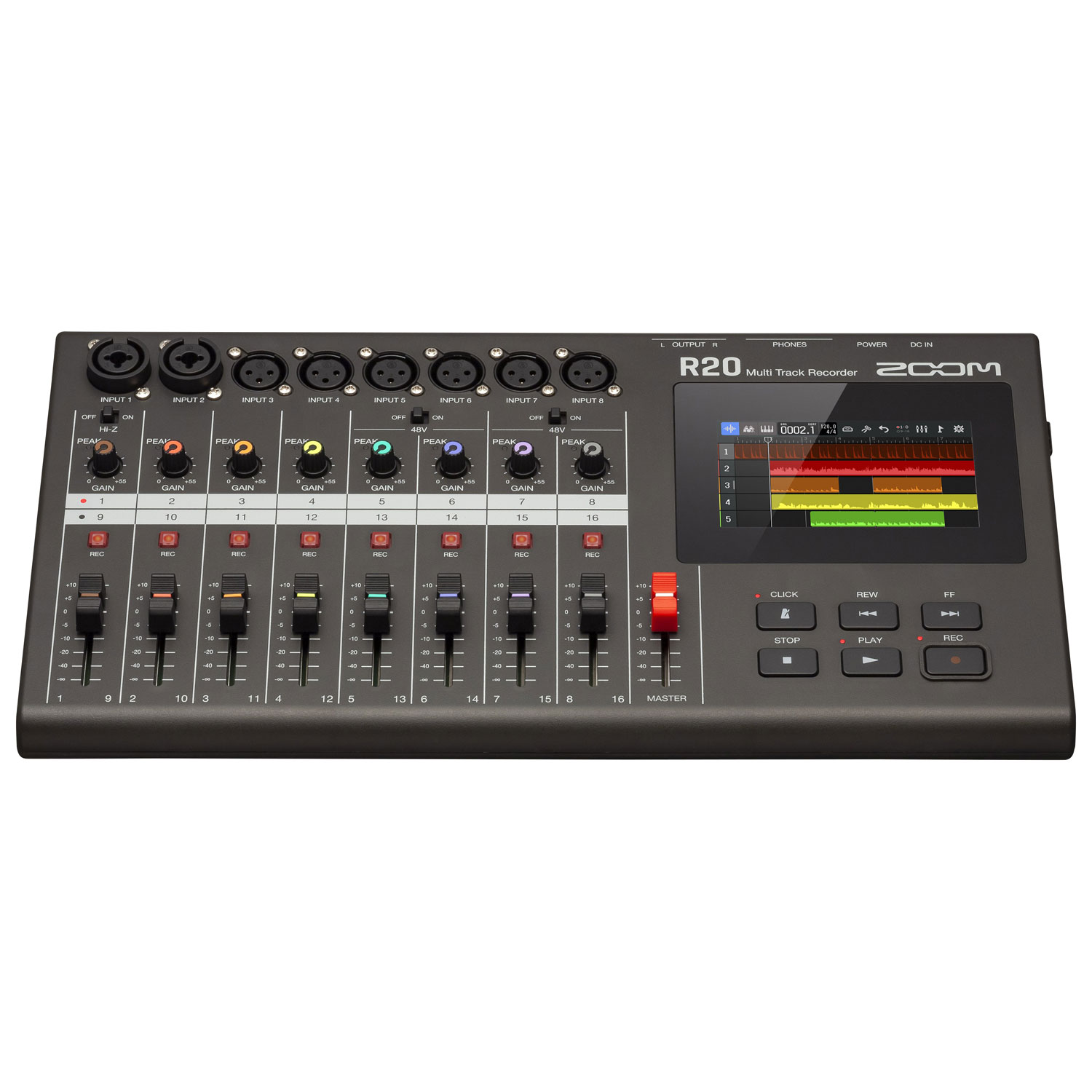 Zoom ZR20 Robust Multitrack Recorder - Black