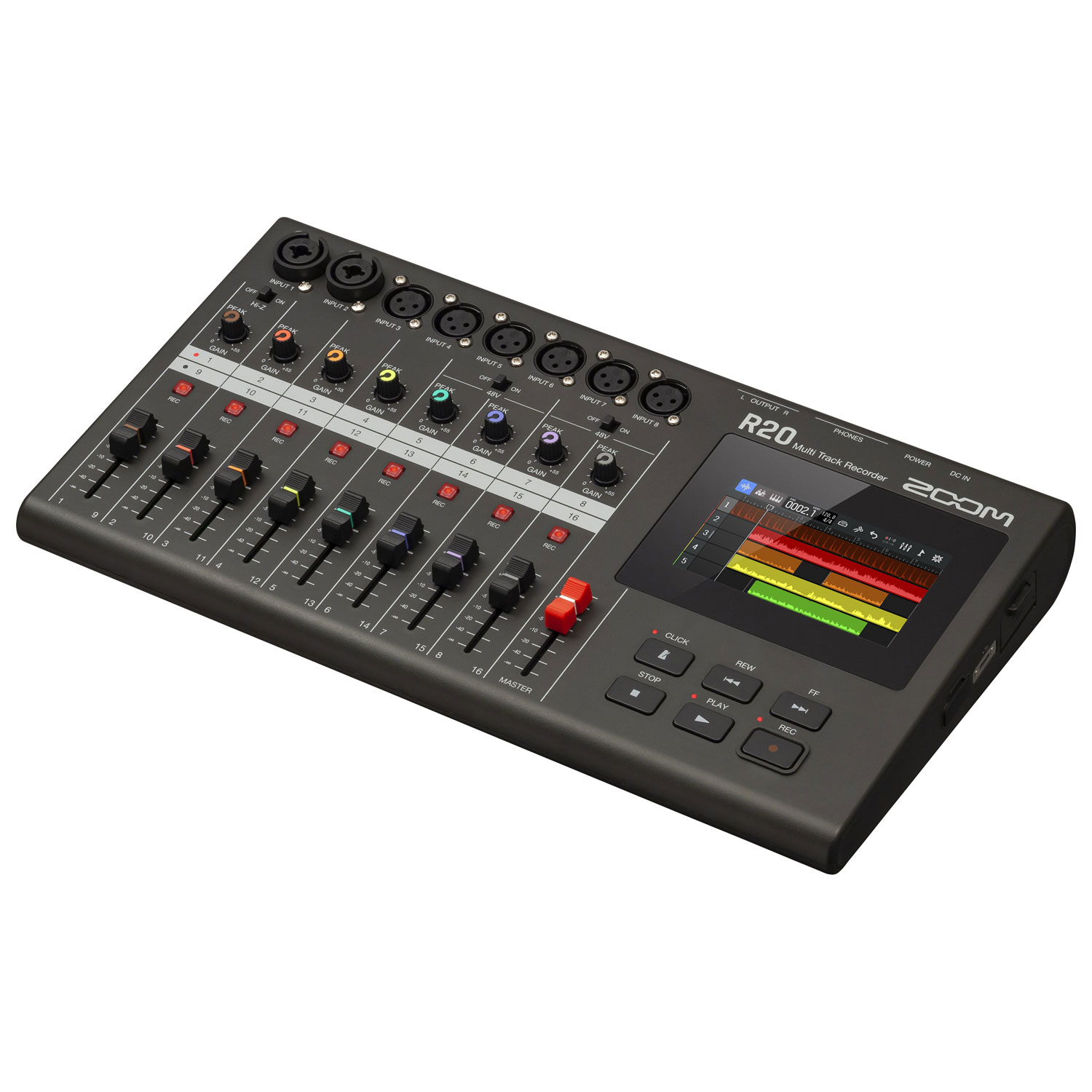 Zoom ZR20 Robust Multitrack Recorder - Black