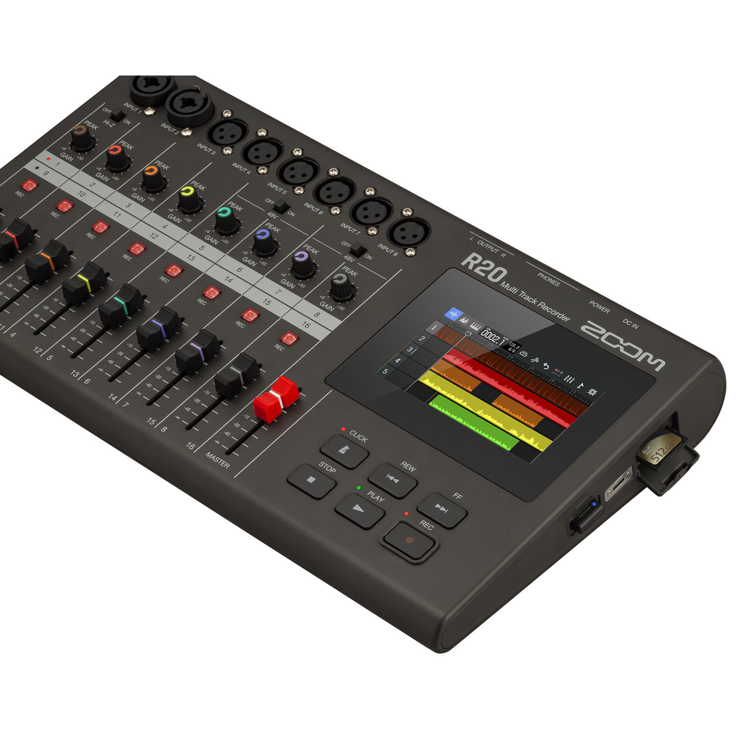 Zoom ZR20 Robust Multitrack Recorder - Black
