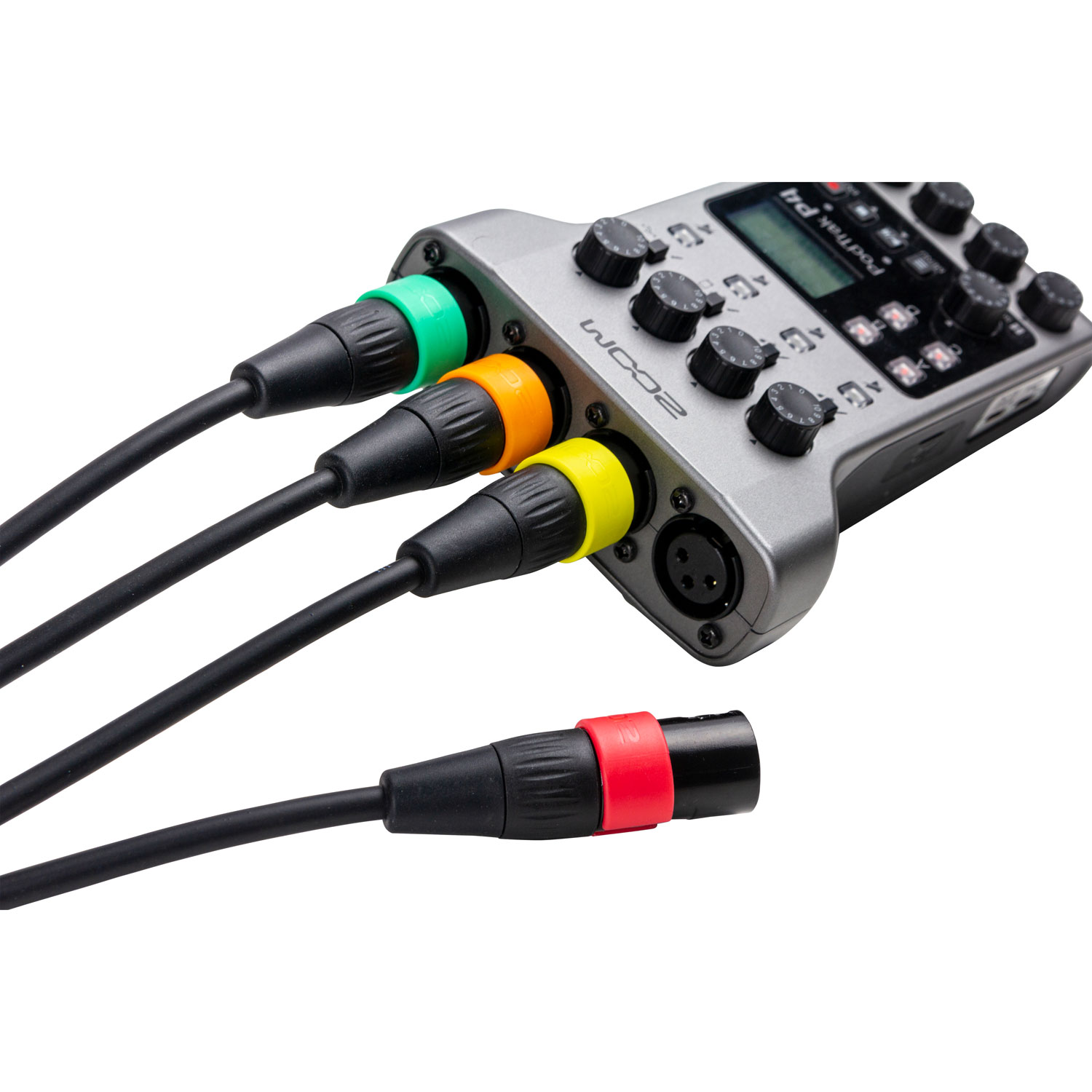 Zoom XLR Microphone Cable with Color Coded Rings - 4-Pair