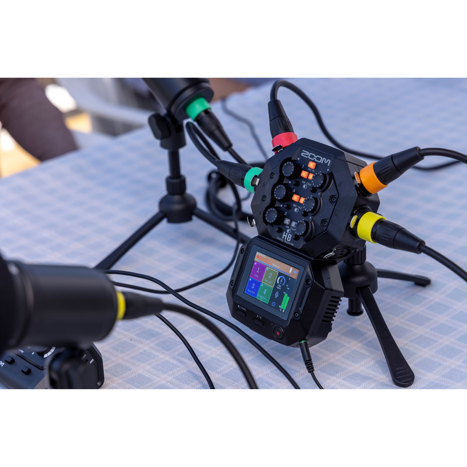 Zoom XLR Microphone Cable with Color Coded Rings - 4-Pair