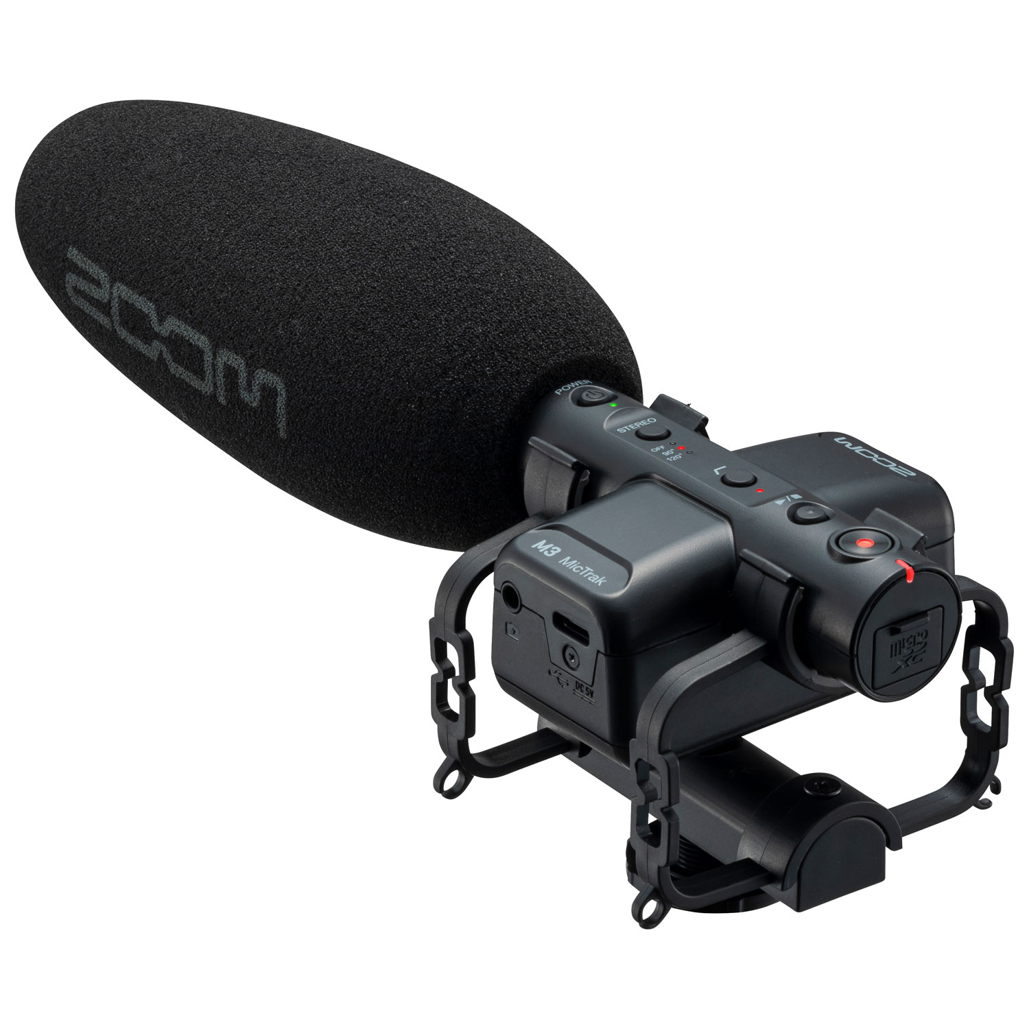 2*k様 Zoom M3 MicTrak ZOOM M3 MicTrak ガンマイク レコーダー機能付き ステレオ
