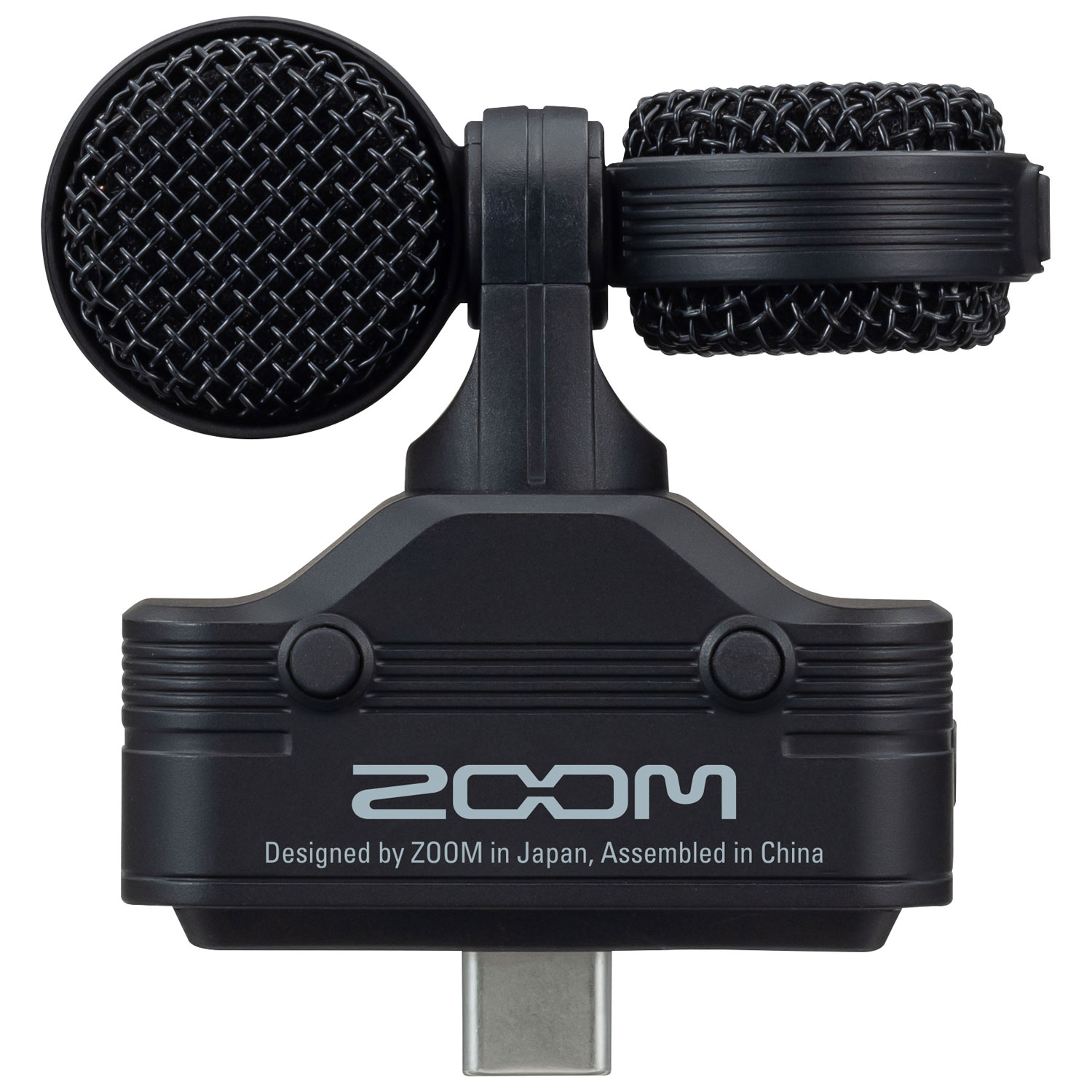 Microphone stéréo USB-C AM7 de Zoom pour téléphones Android - Noir