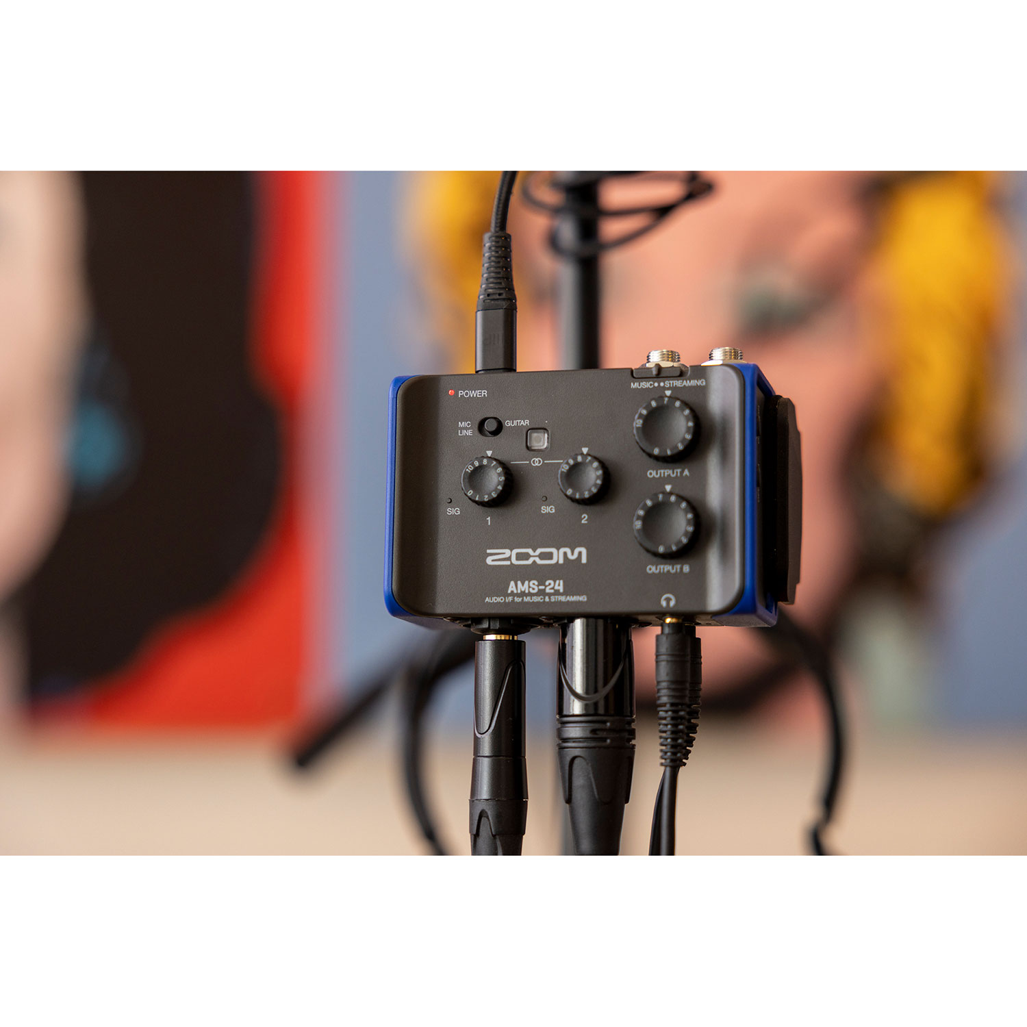 Interface audio 2 x 4 ZAMS24 de Zoom
