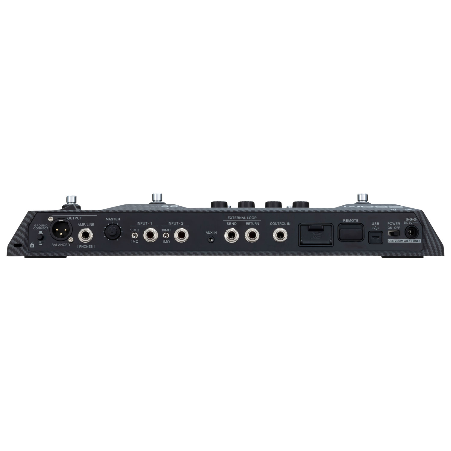 Zoom B6 Bass Multi-Effects Processor - Black