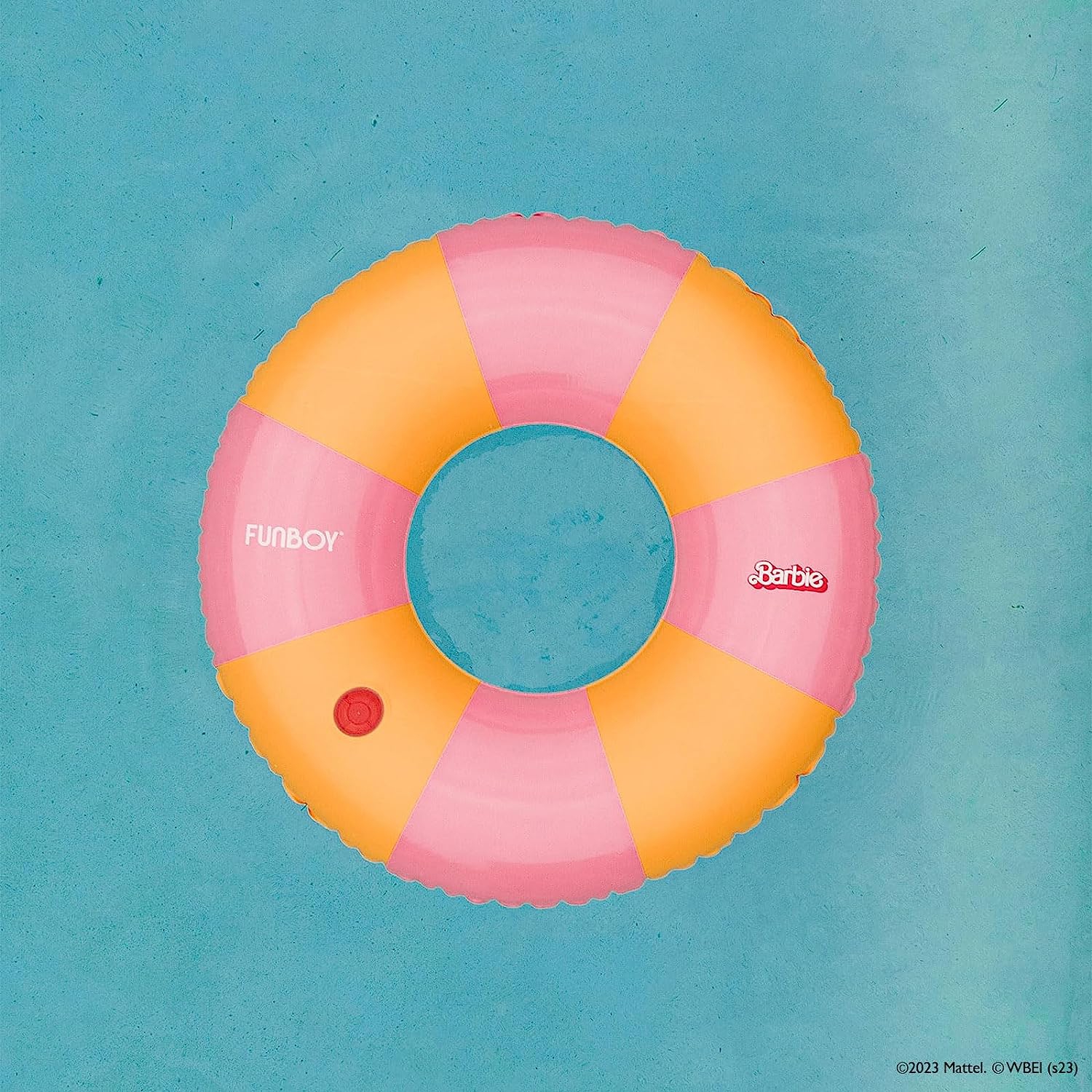 FUNBOY & Barbie Official Pool Float - Pink/Yellow
